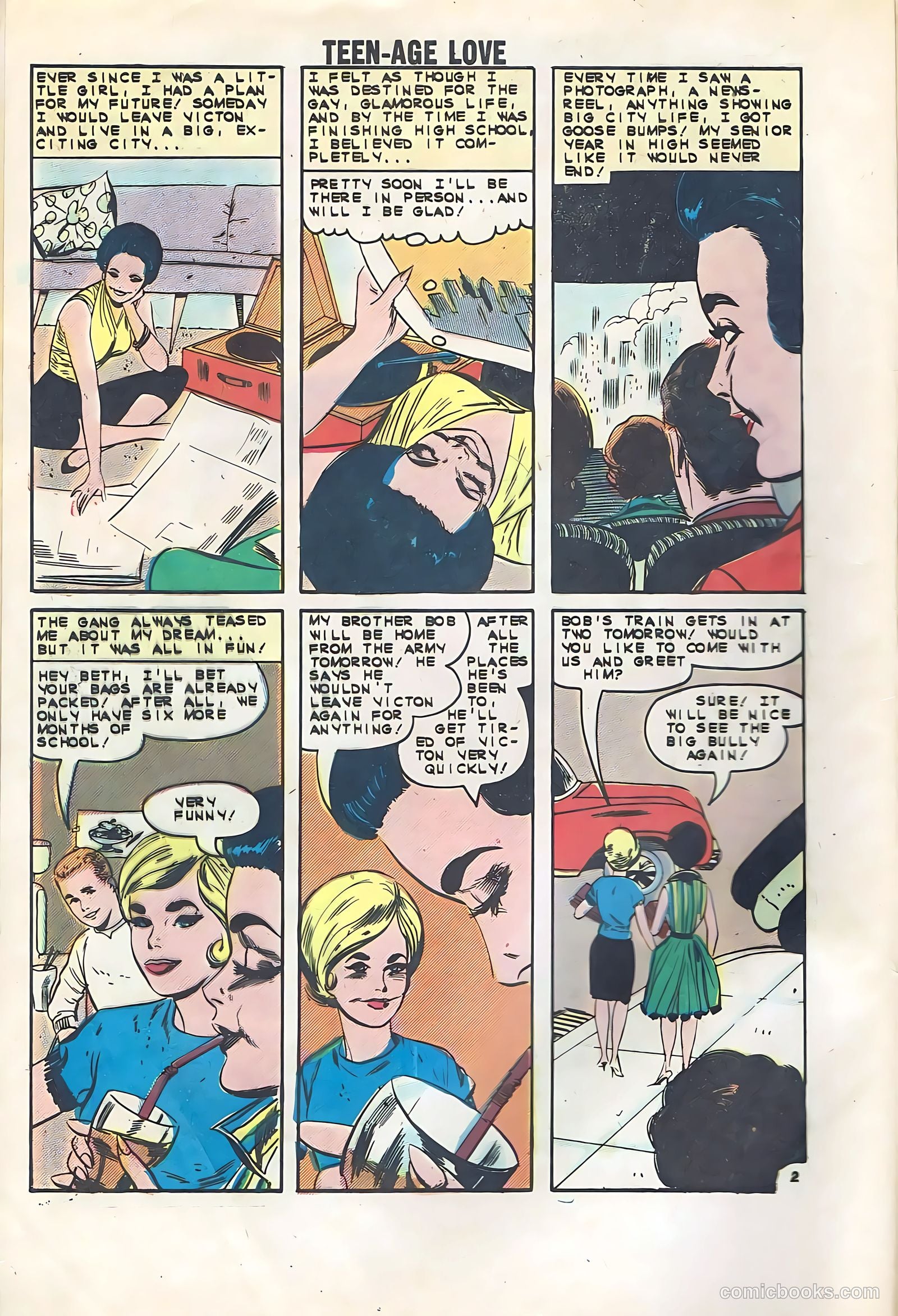 Teen-Age Love #32 — page 4 of 36