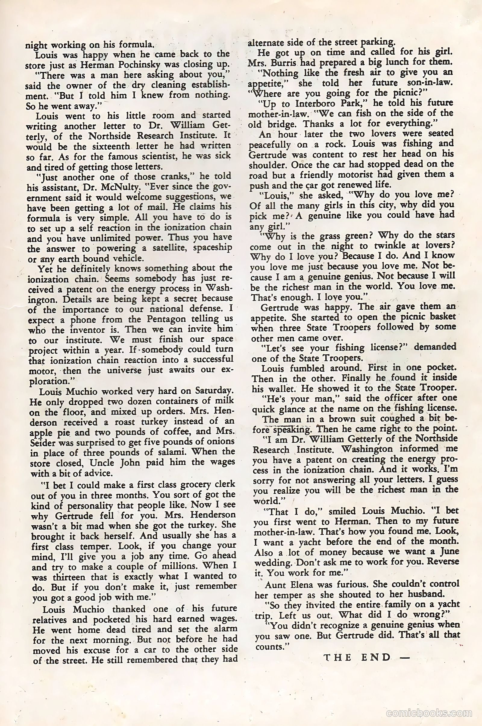 Teen-Age Love #32 — page 21 of 36