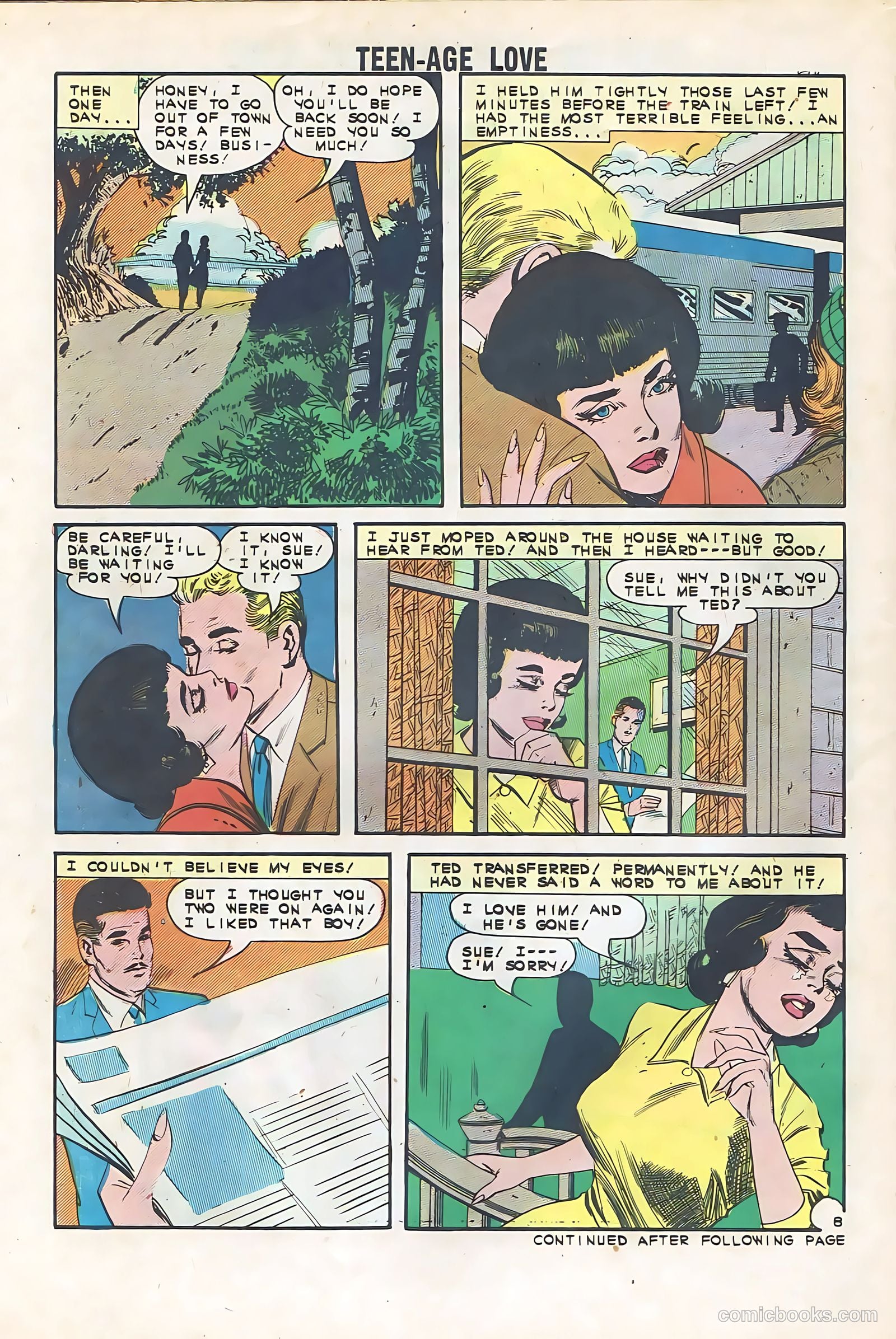 Teen-Age Love #32 — page 30 of 36
