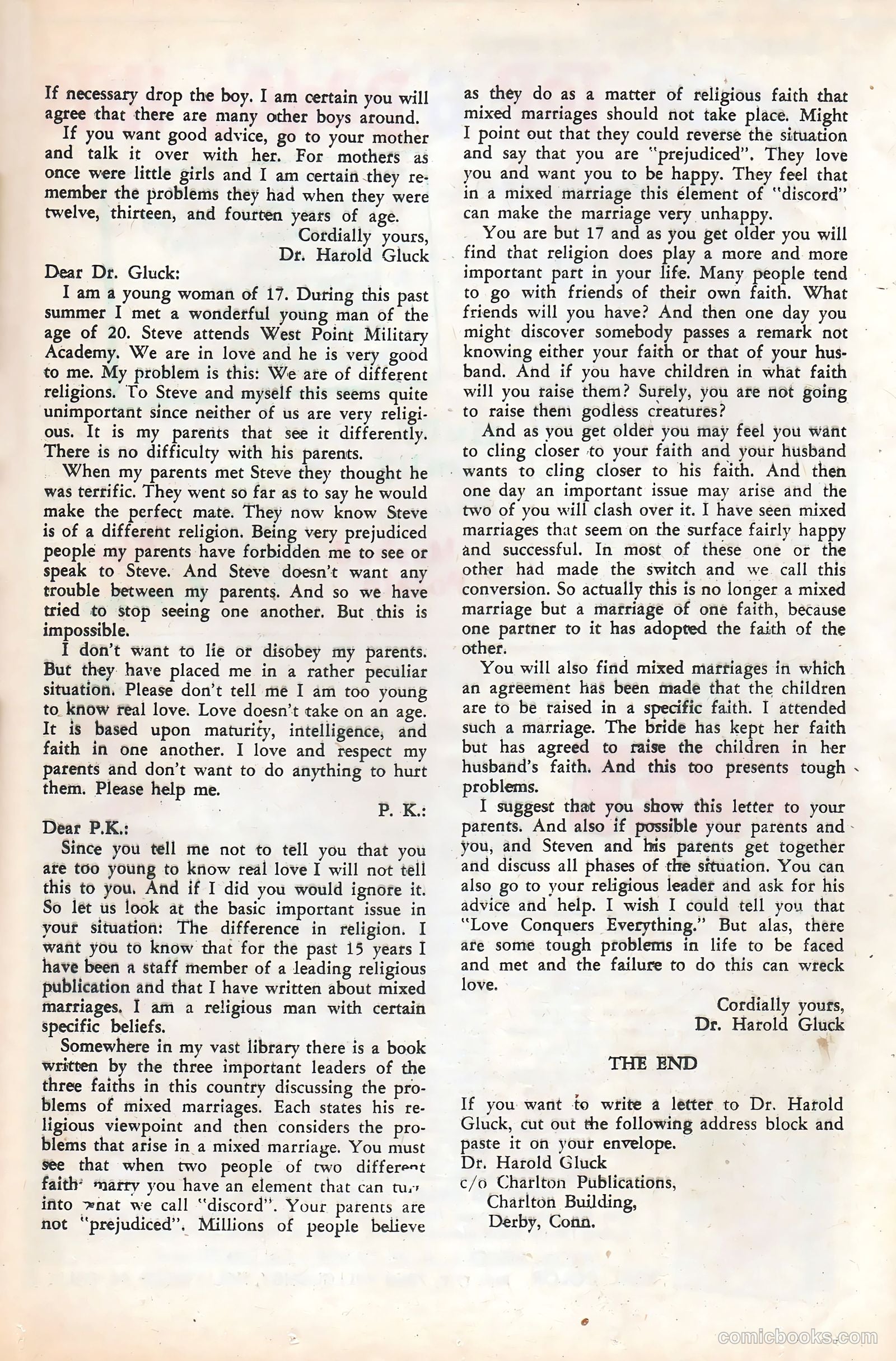 Teen-Age Love #34 — page 21 of 36