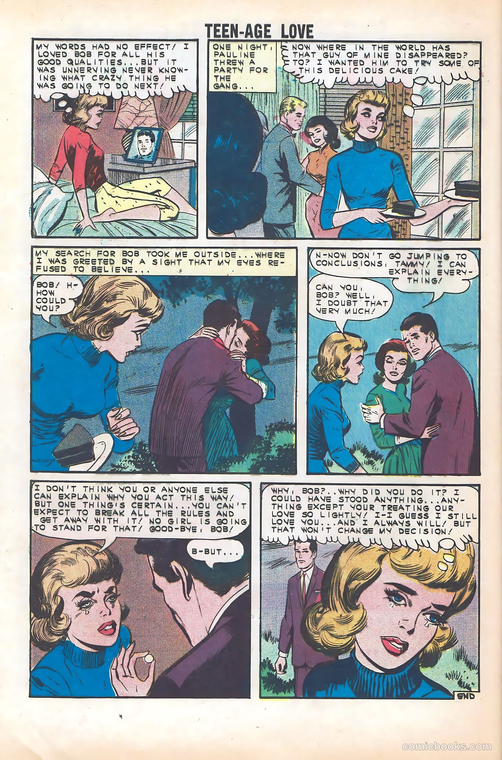 Teen-Age Love #34 — page 32 of 36