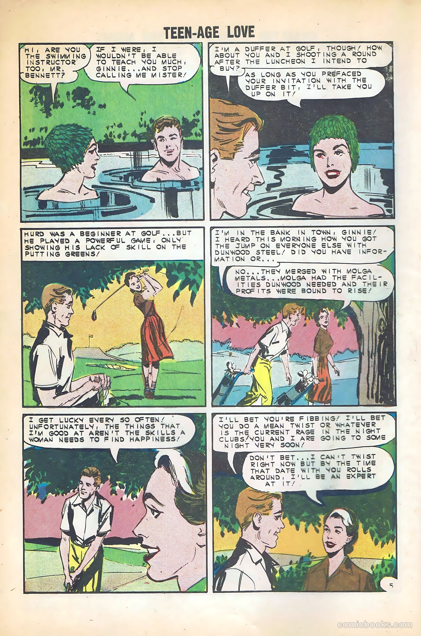 Teen-Age Love #35 — page 8 of 36