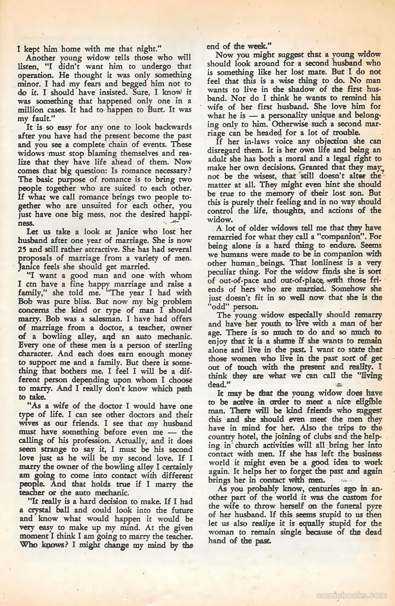 Teen-Age Love #35 — page 21 of 36