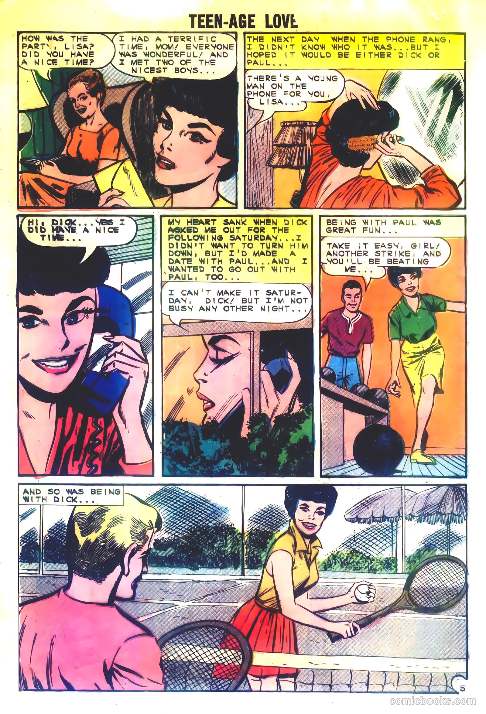 Teen-Age Love #36 — page 8 of 36