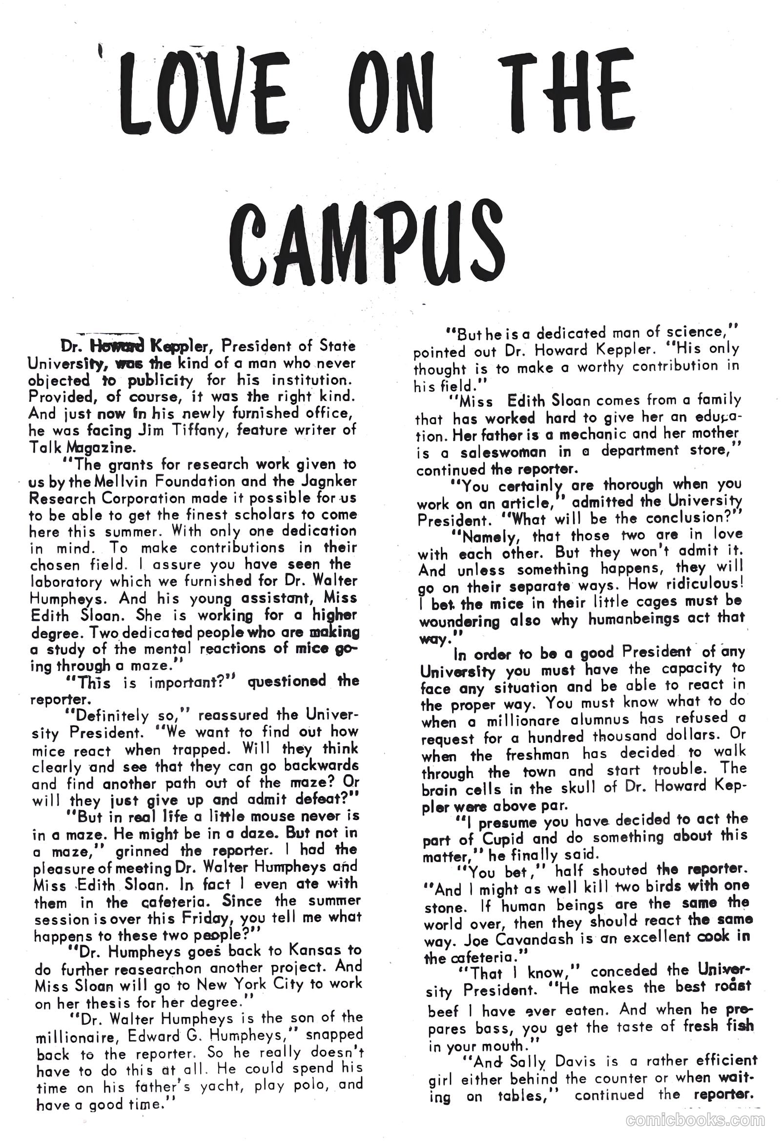 Teen-Age Love #36 — page 20 of 36