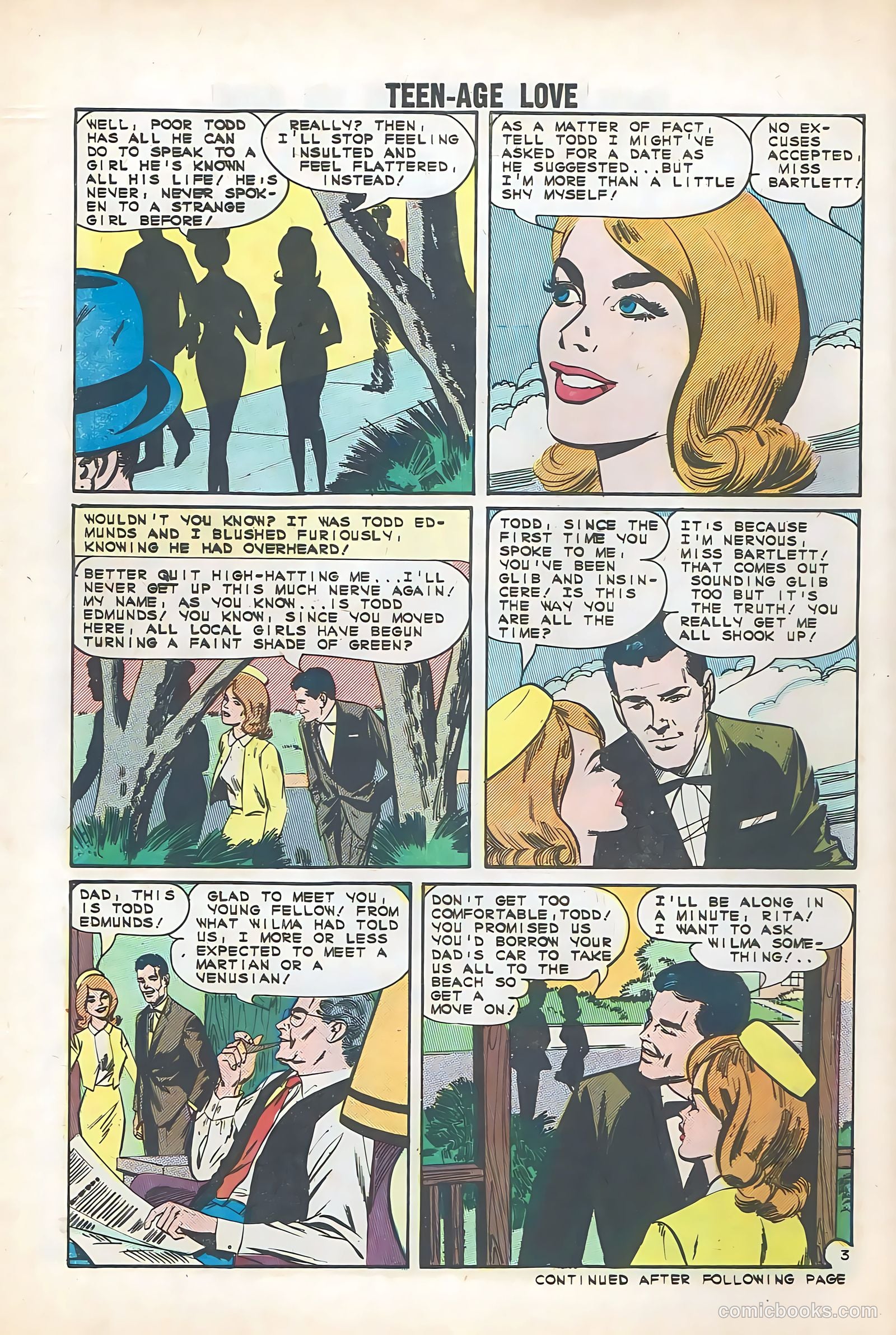Teen-Age Love #37 — page 30 of 36