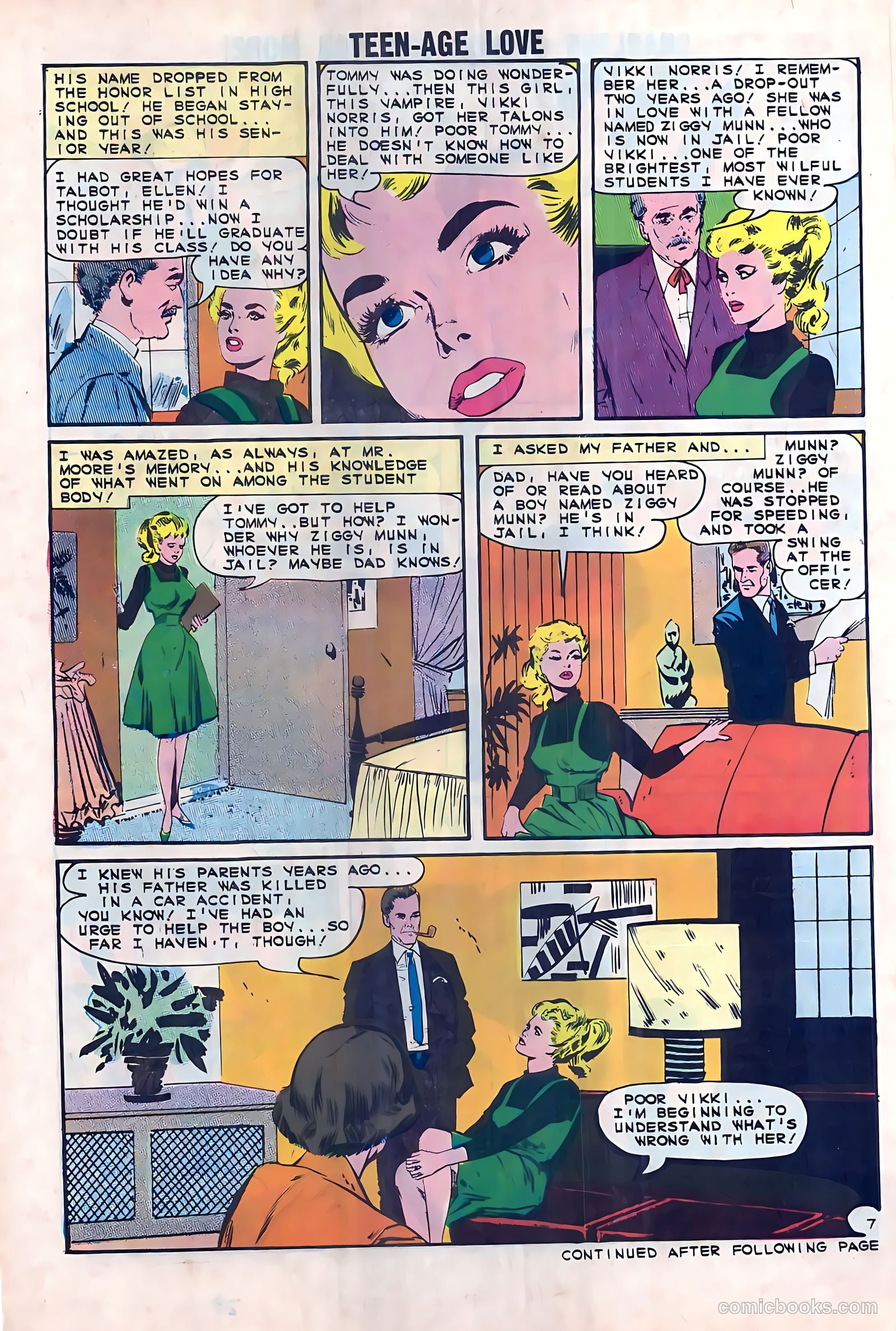 Teen-Age Love #38 — page 30 of 36