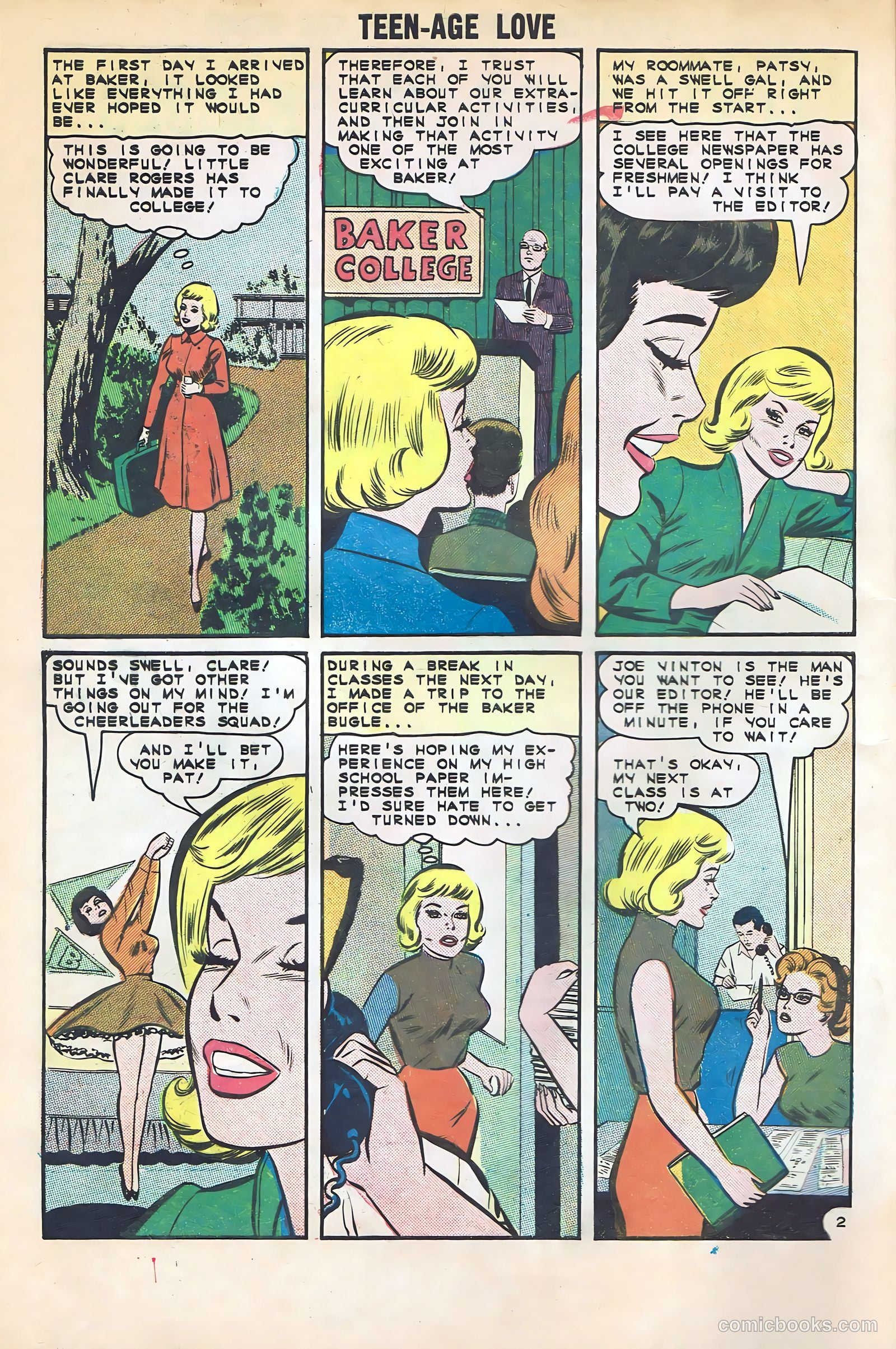 Teen-Age Love #39 — page 4 of 36