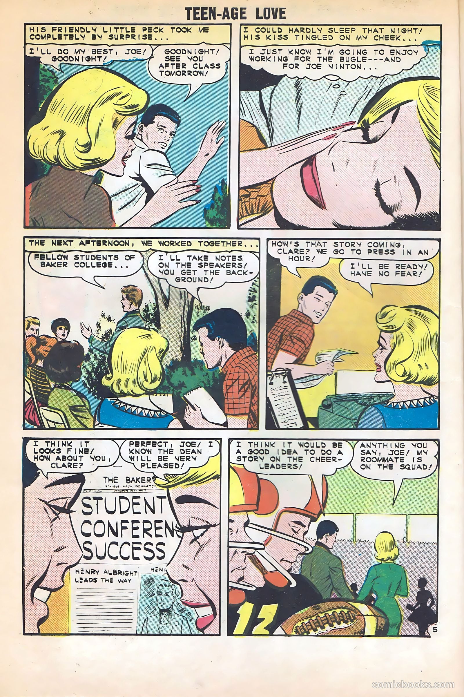 Teen-Age Love #39 — page 8 of 36
