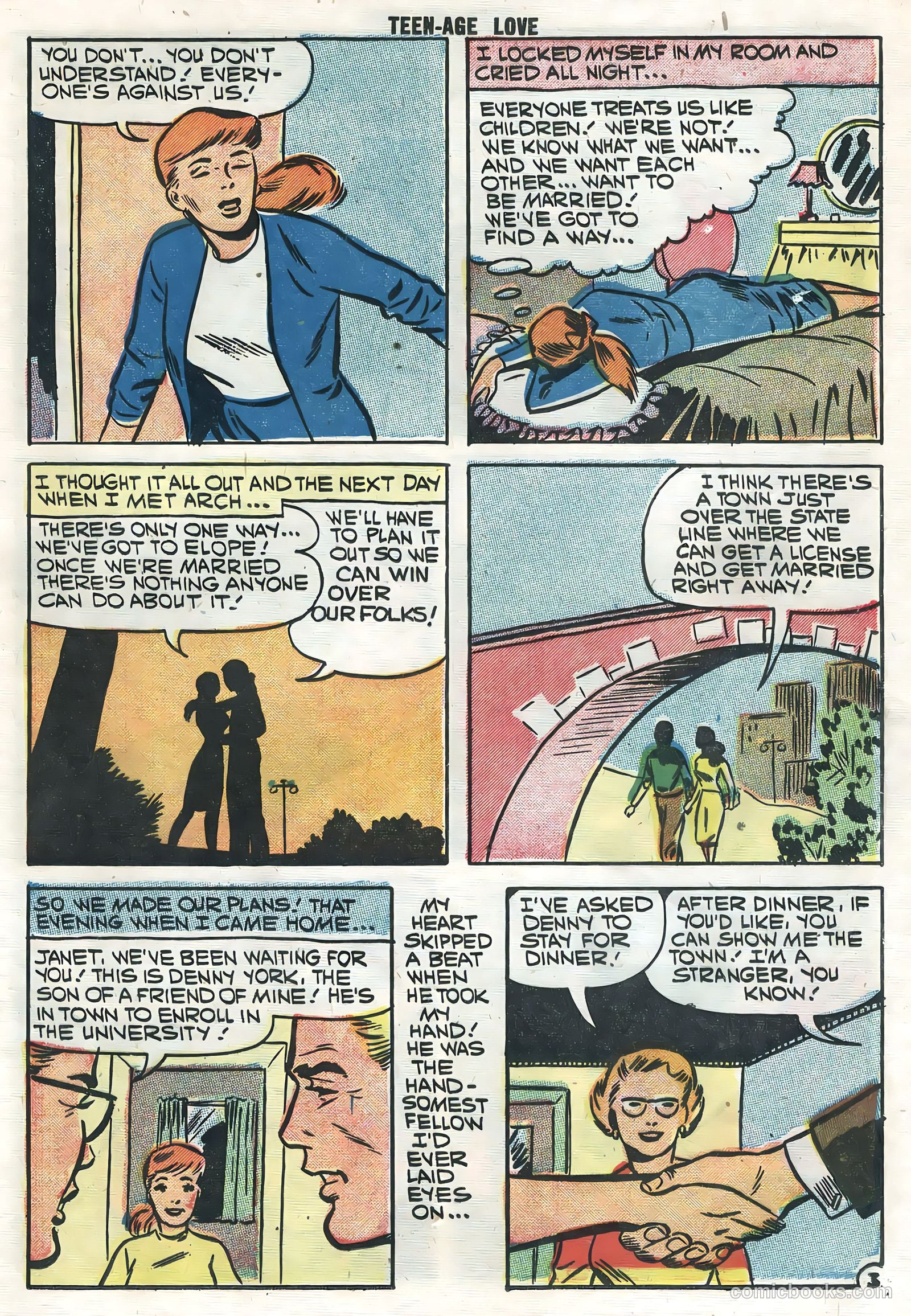 Teen-Age Love #4 — page 17 of 36
