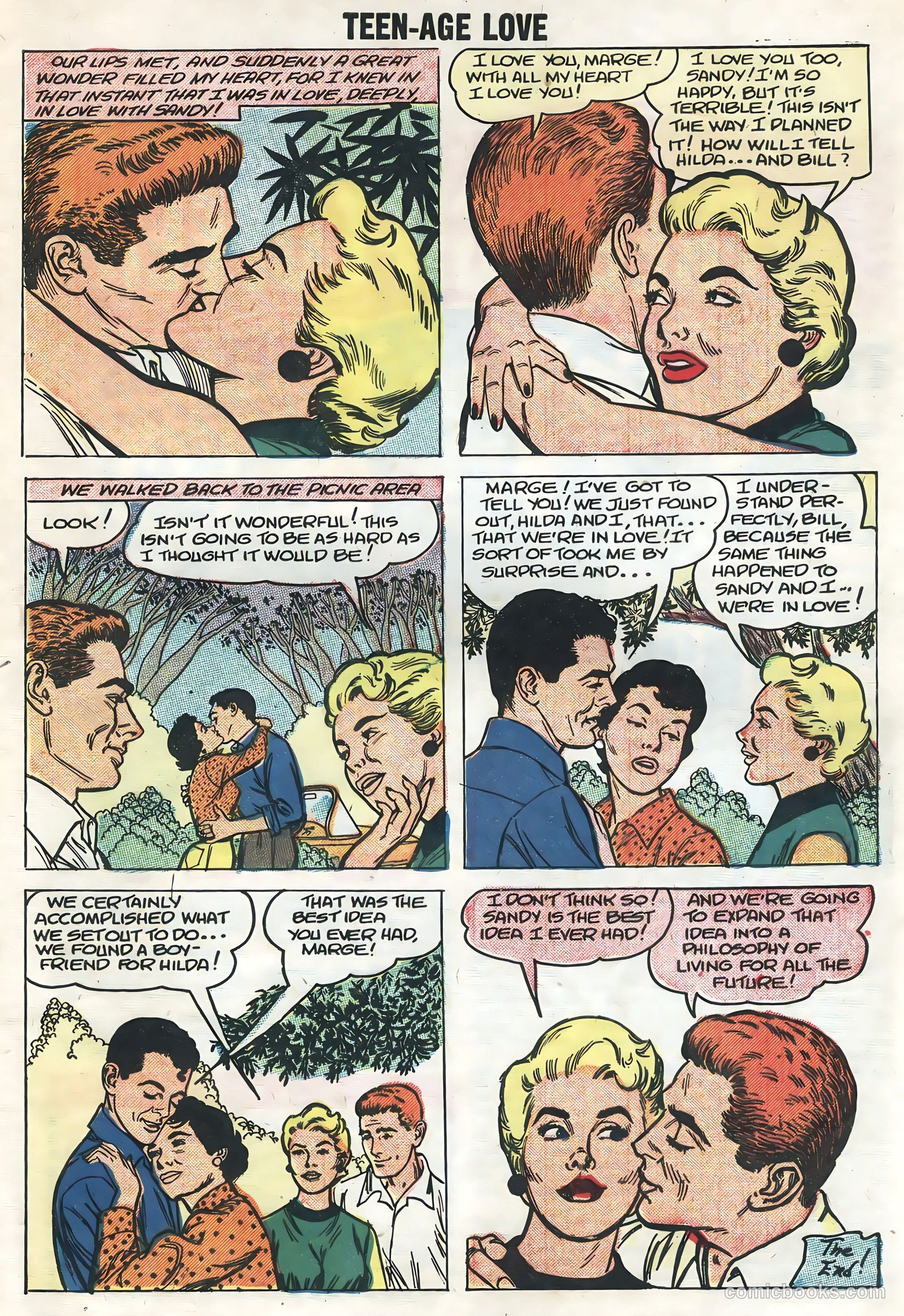 Teen-Age Love #4 — page 33 of 36