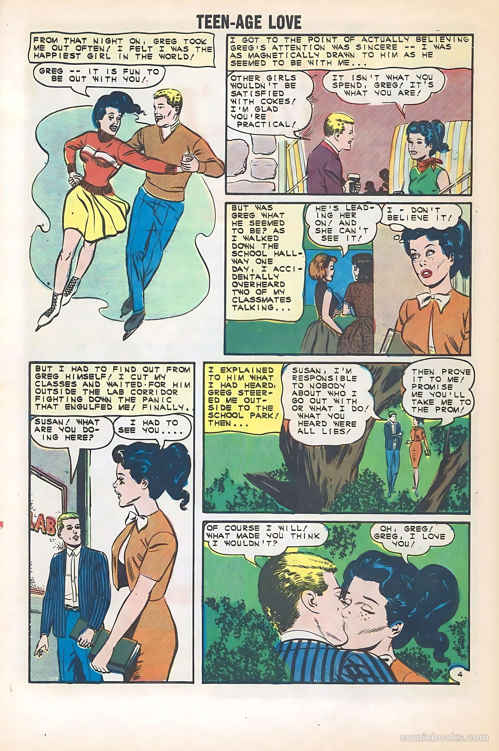 Teen-Age Love #40 — page 32 of 36