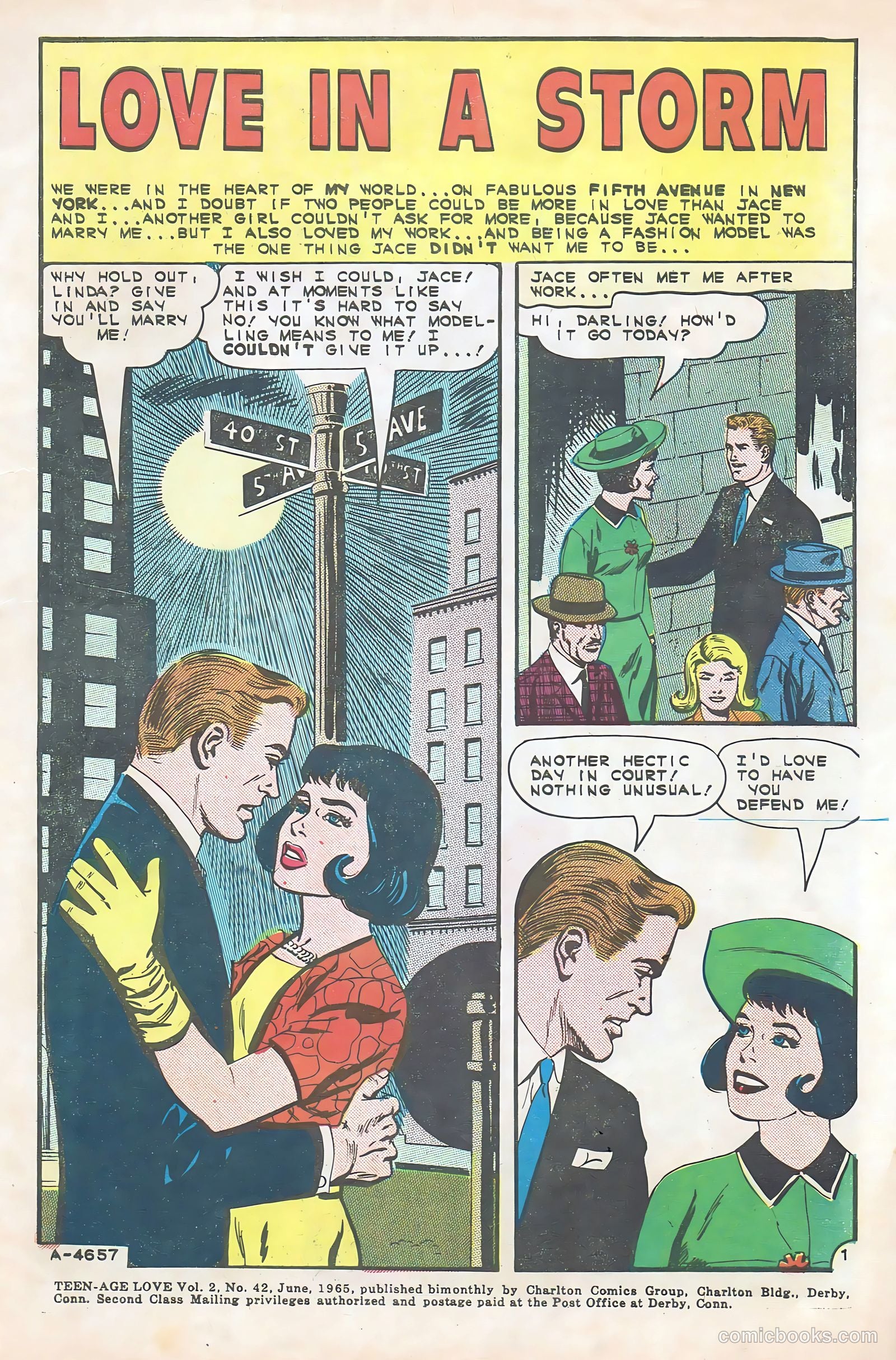 Teen-Age Love #42 — page 3 of 36