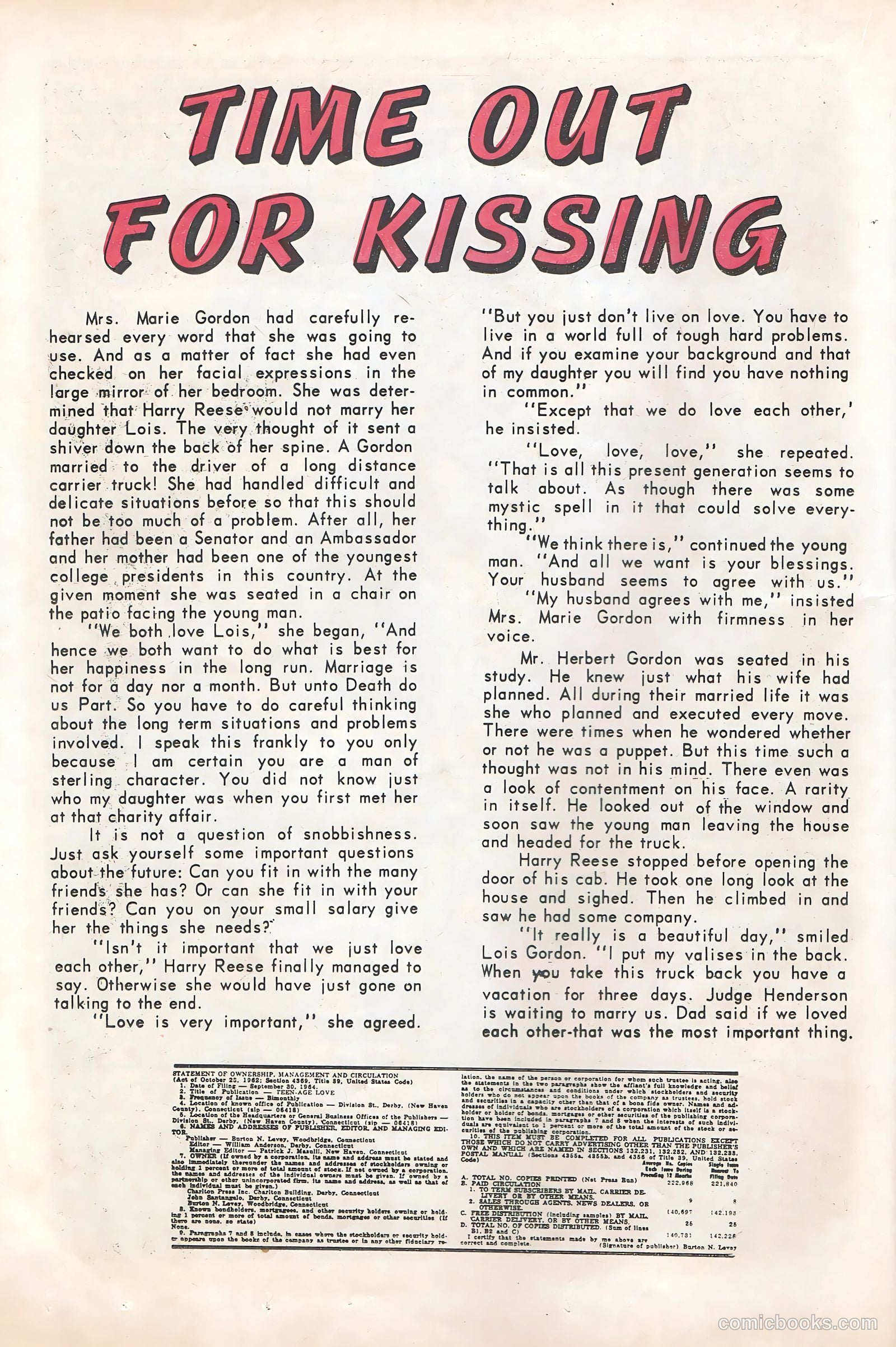 Teen-Age Love #42 — page 16 of 36