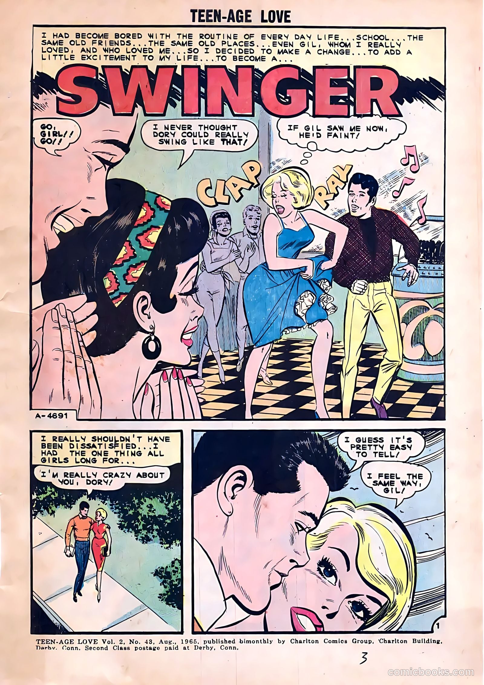Teen-Age Love #43 — page 3 of 36