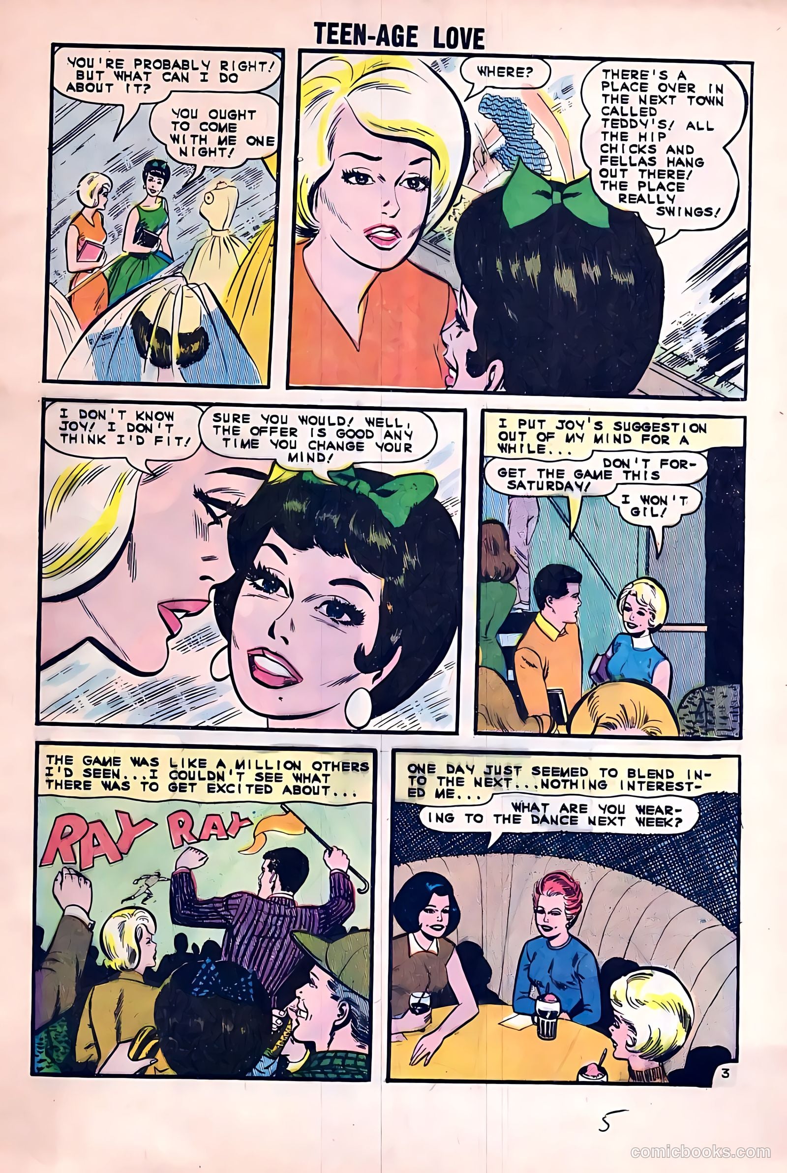 Teen-Age Love #43 — page 5 of 36