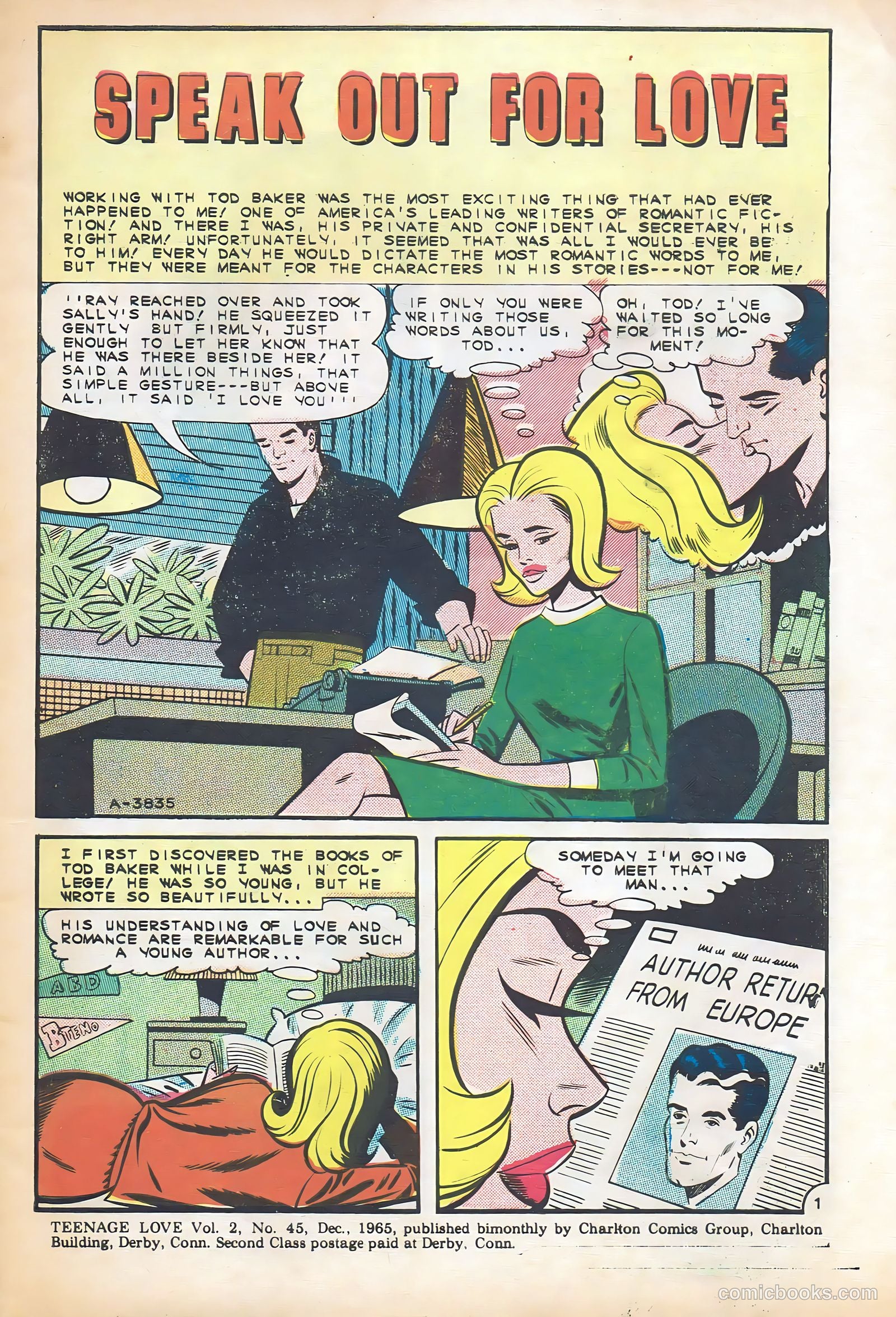 Teen-Age Love #45 — page 3 of 36
