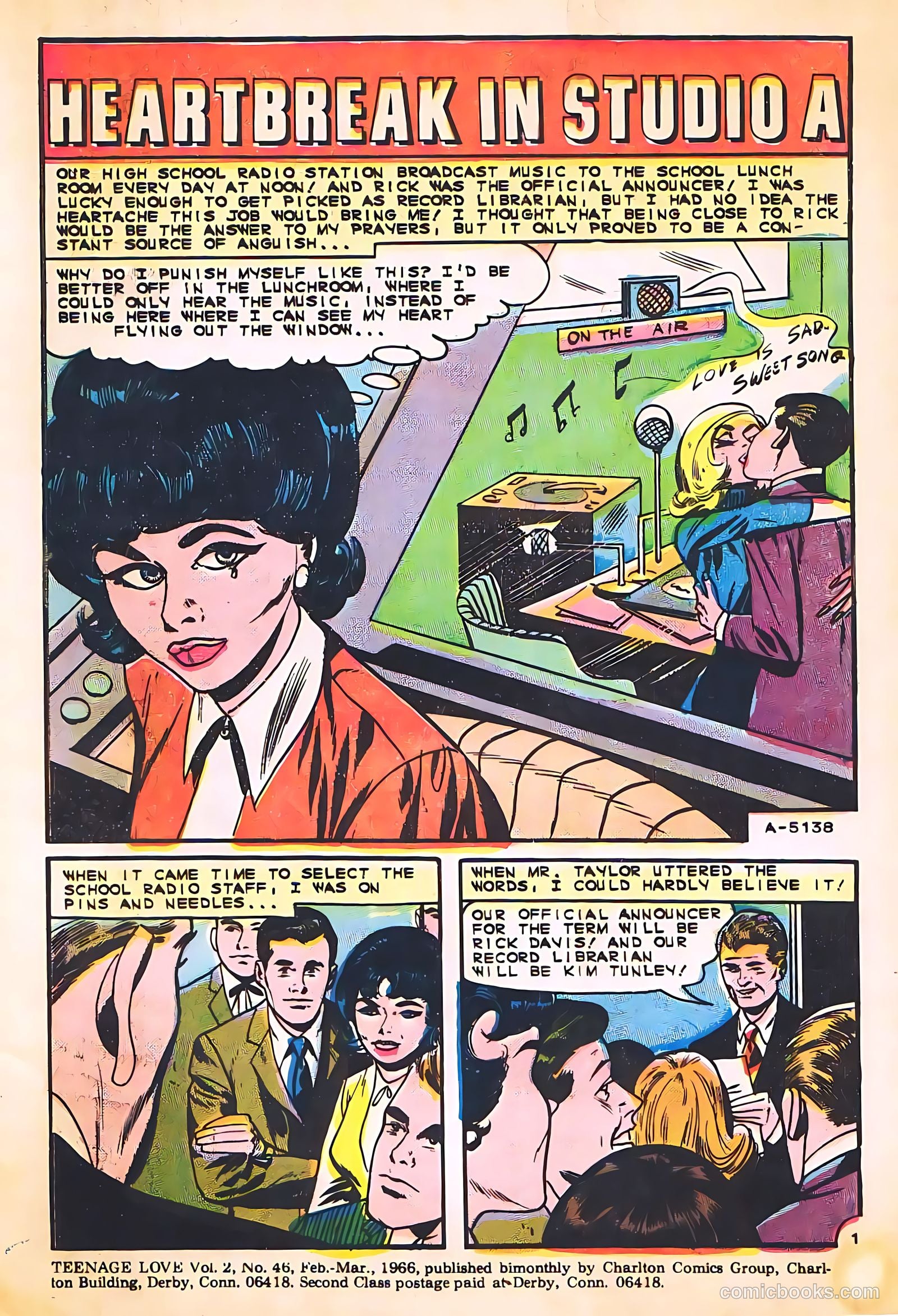 Teen-Age Love #46 — page 3 of 36