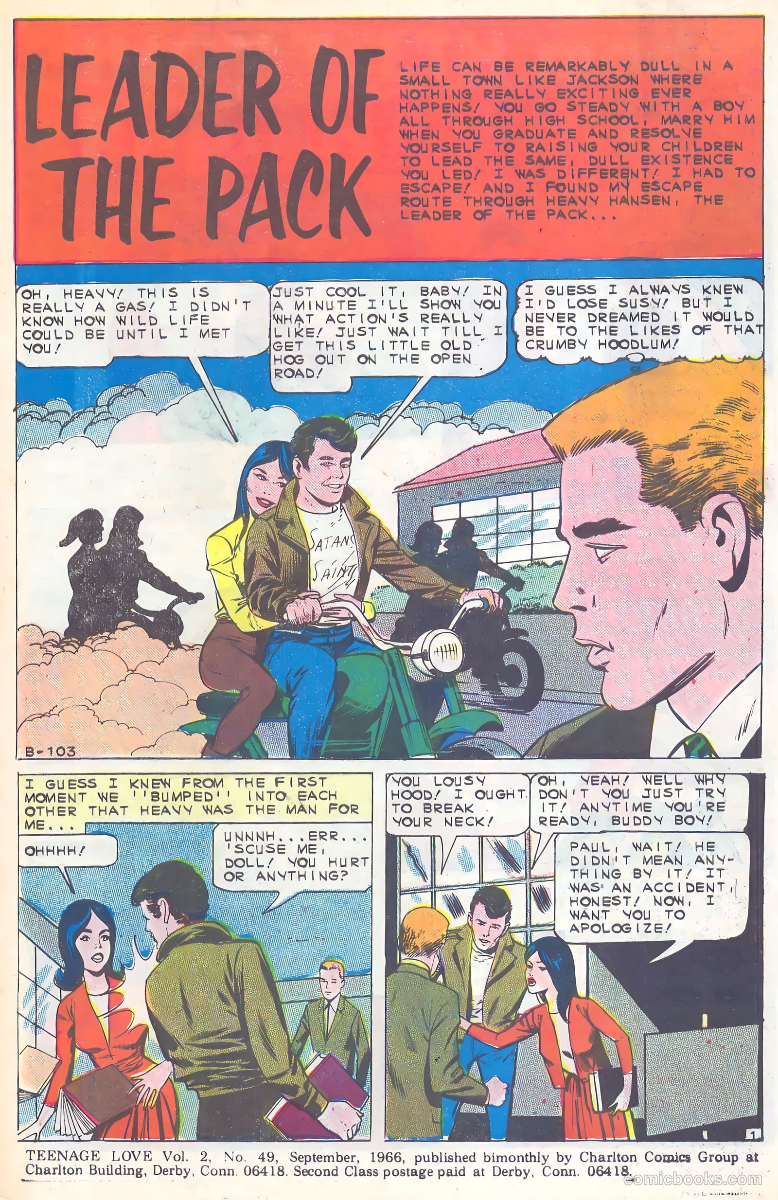 Teen-Age Love #49 — page 3 of 36
