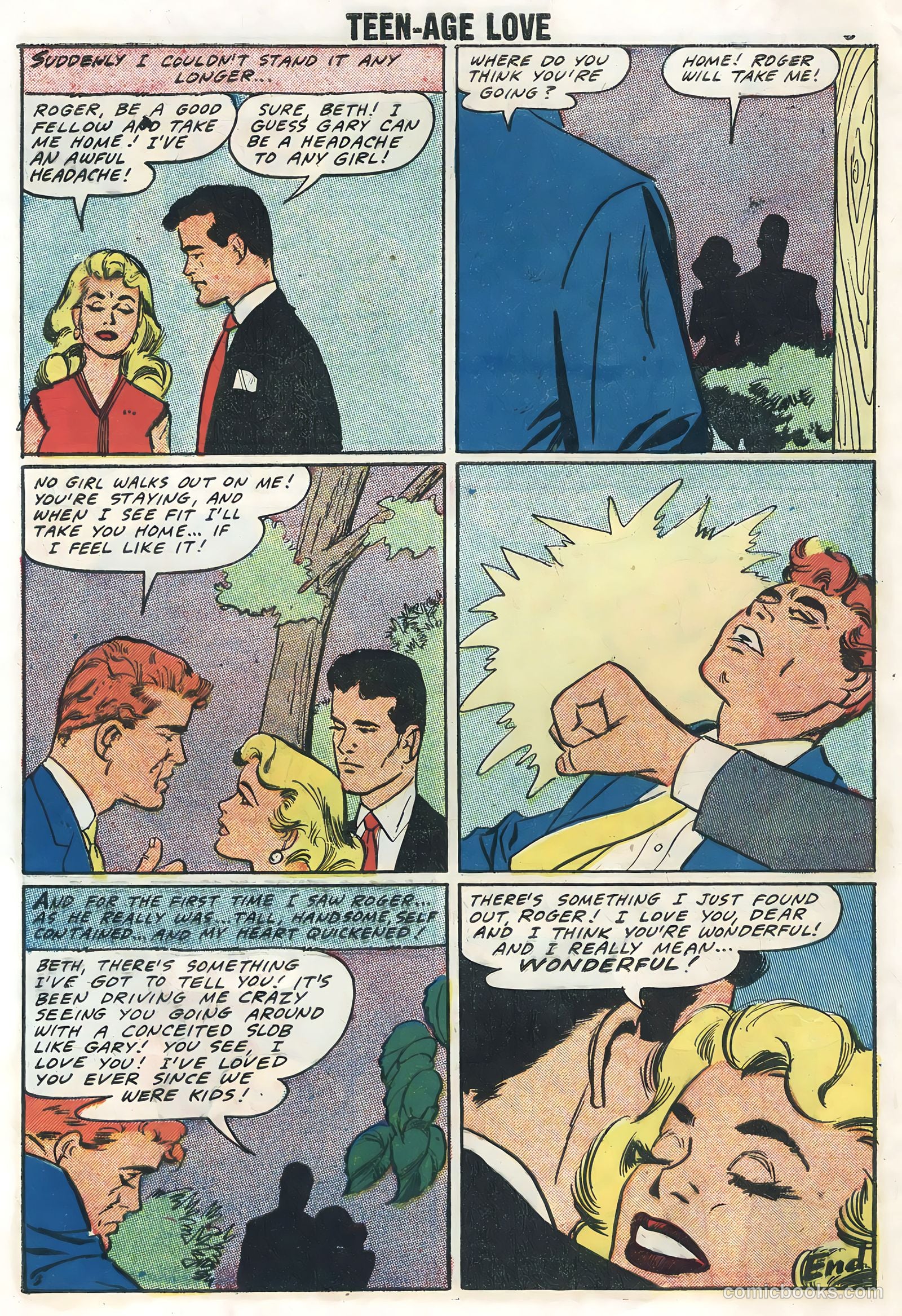 Teen-Age Love #5 — page 8 of 36