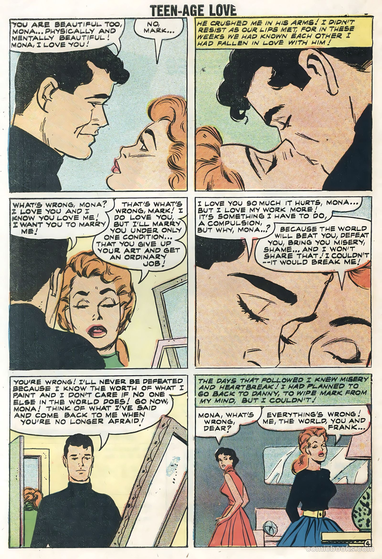 Teen-Age Love #5 — page 32 of 36