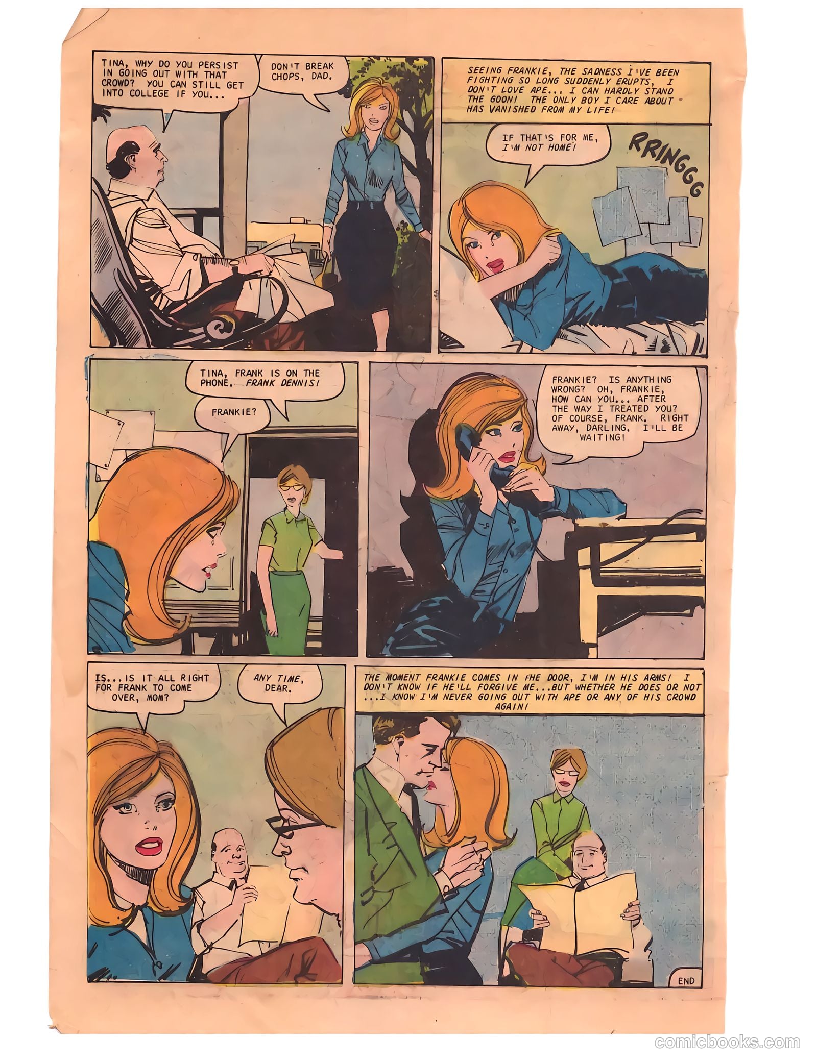 Teen-Age Love #55 — page 32 of 36