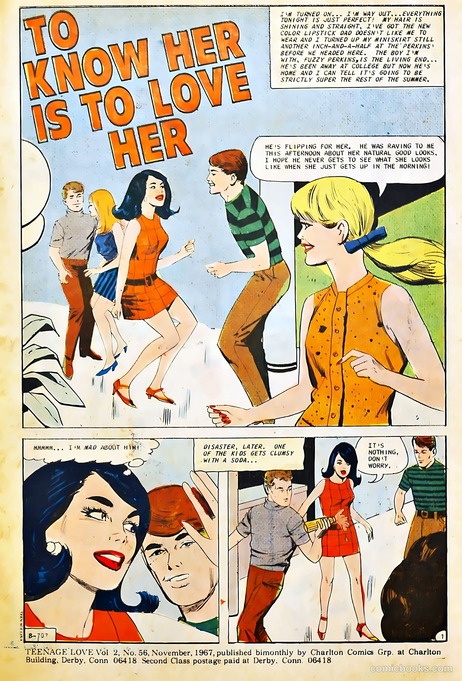 Teen-Age Love #56 — page 3 of 36