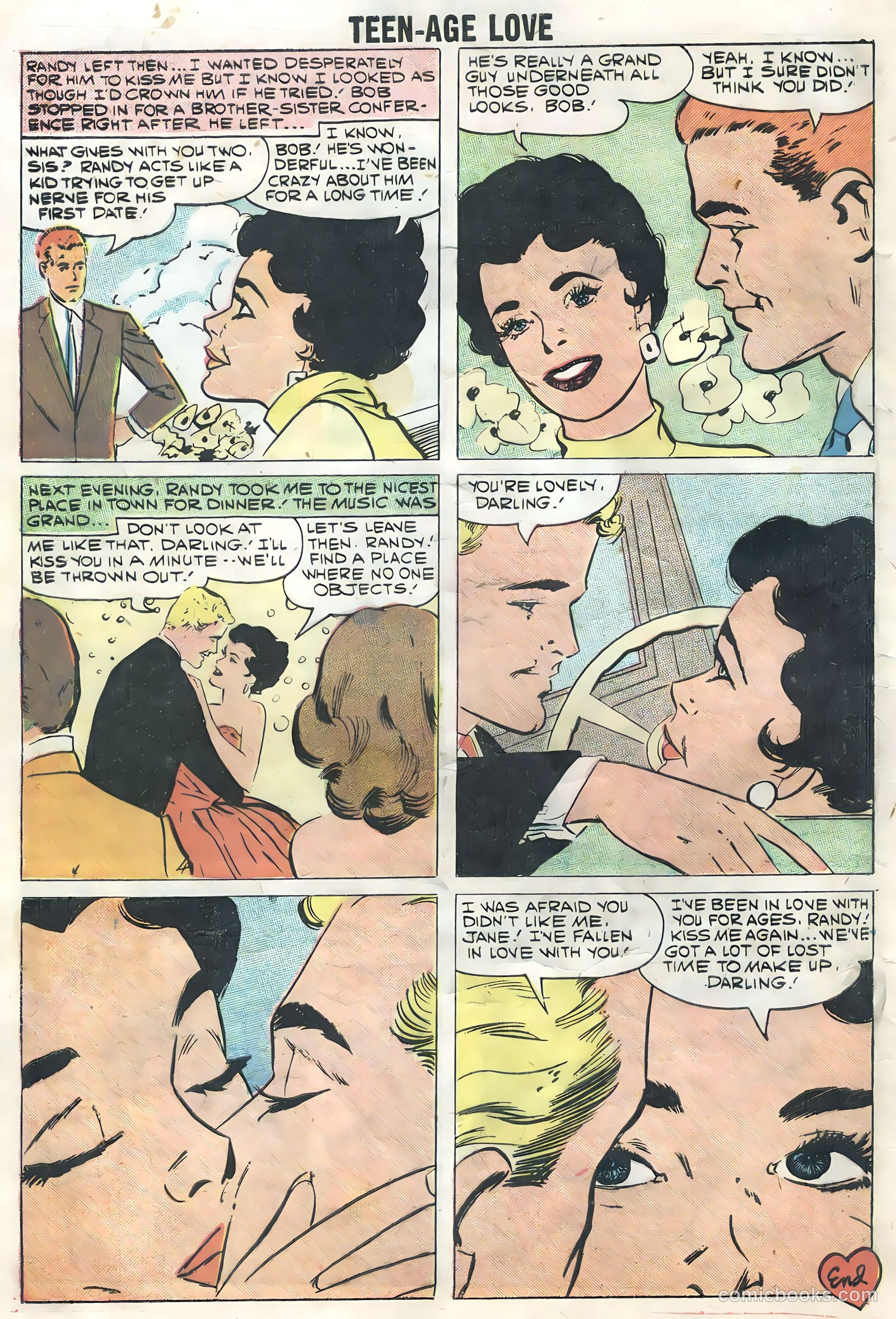 Teen-Age Love #6 — page 8 of 36