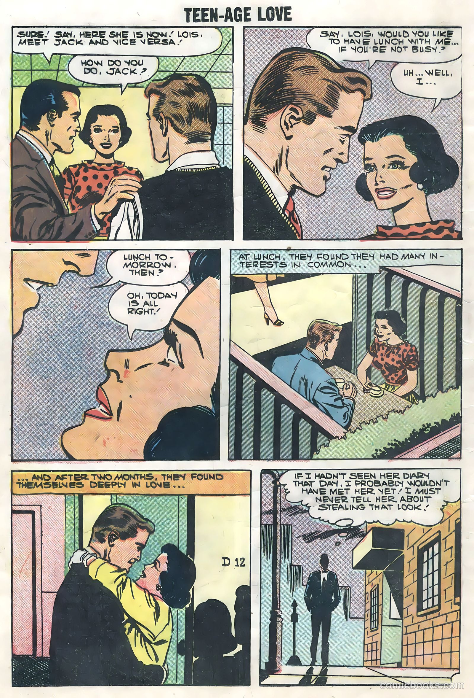 Teen-Age Love #6 — page 12 of 36