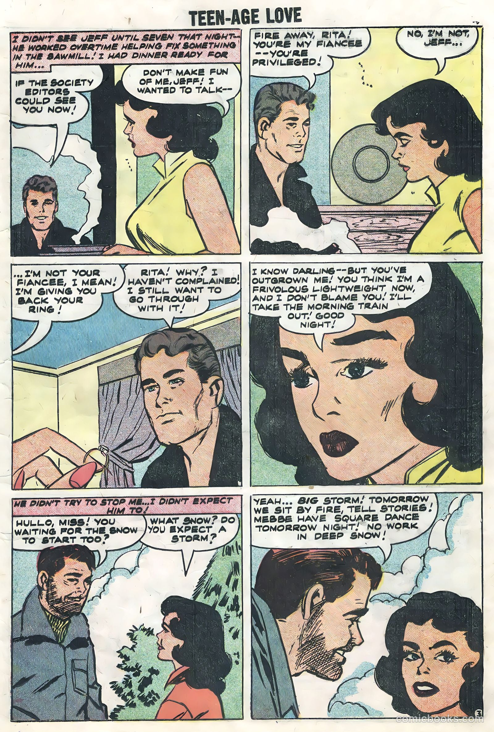 Teen-Age Love #6 — page 17 of 36