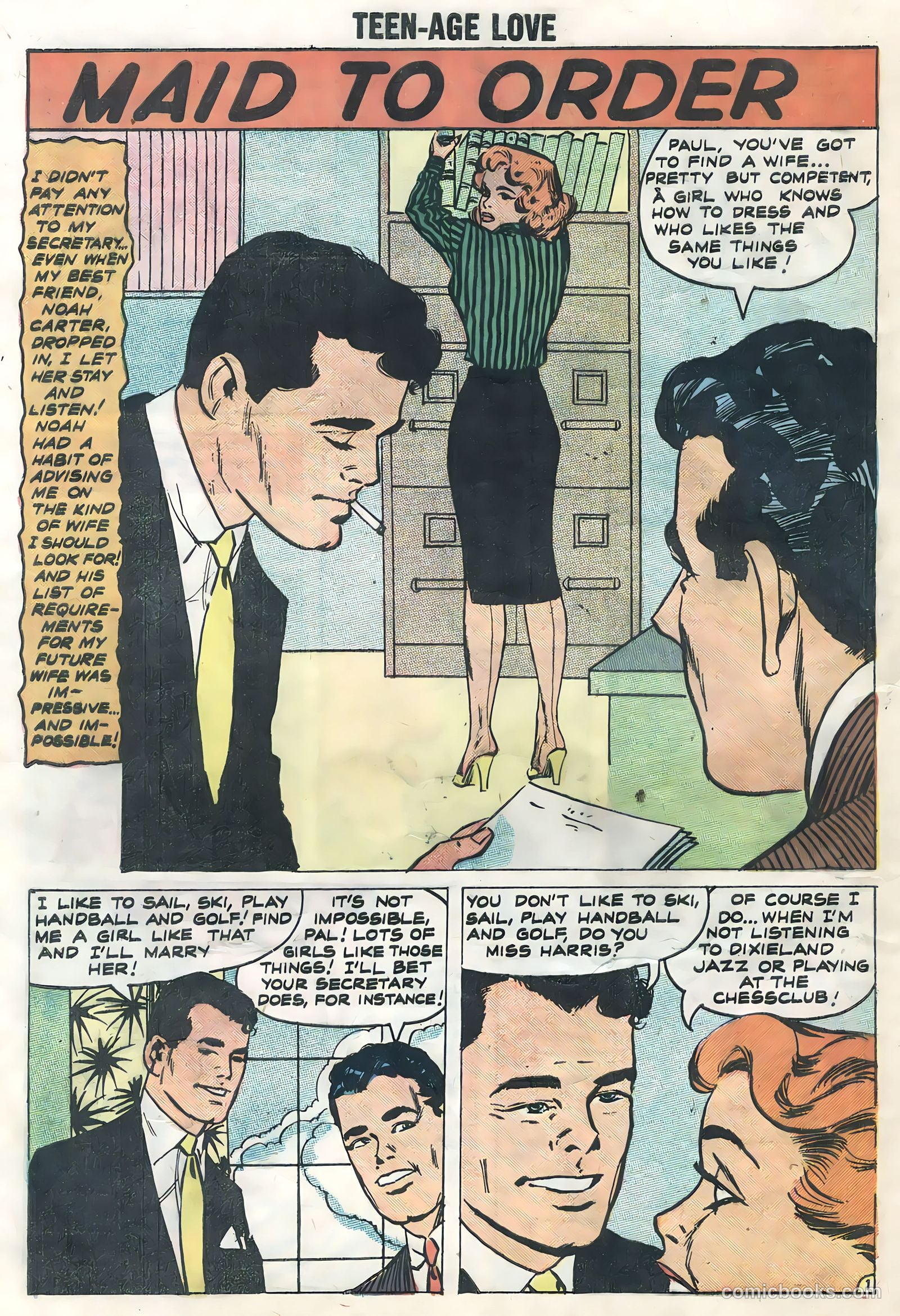 Teen-Age Love #6 — page 28 of 36