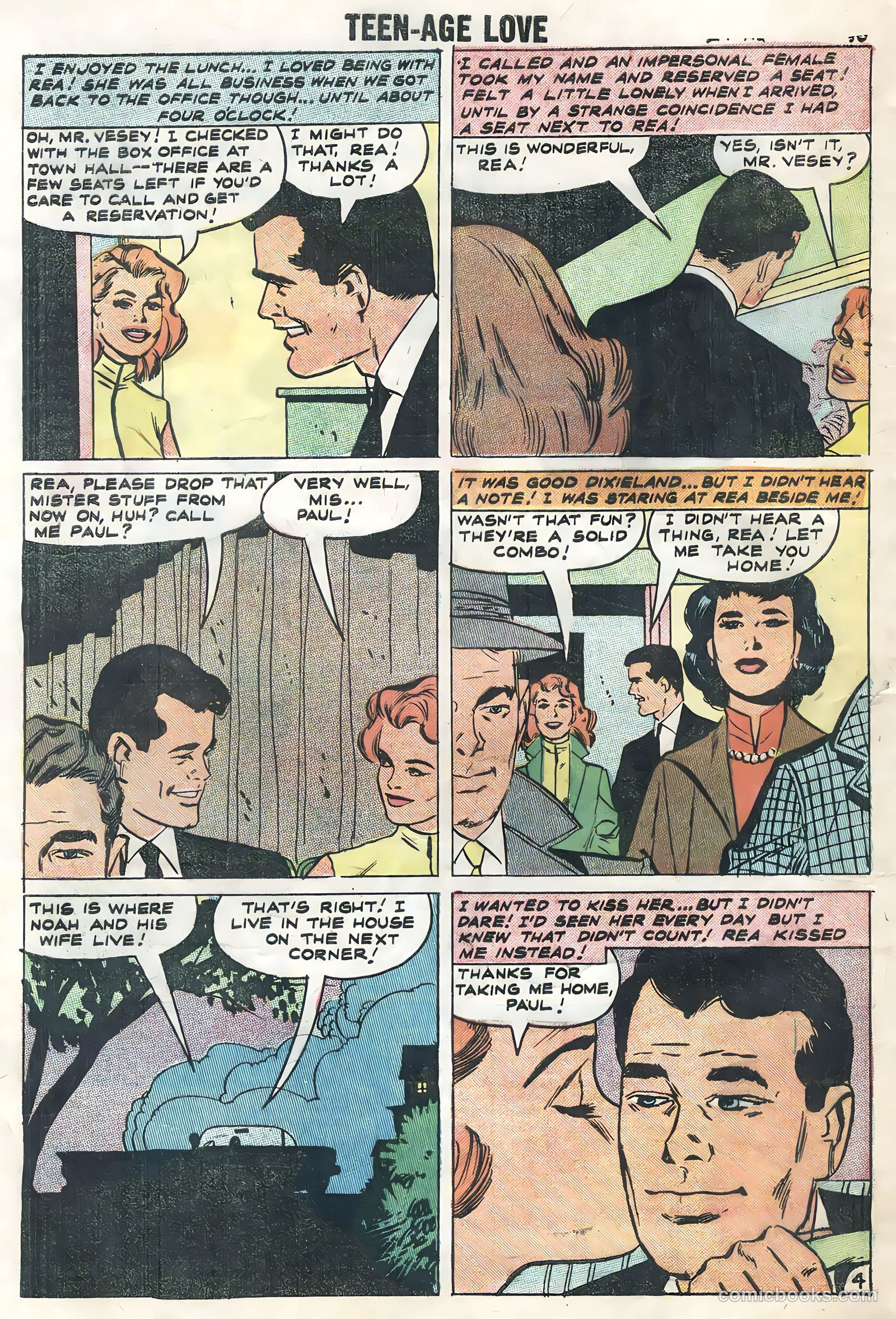 Teen-Age Love #6 — page 32 of 36