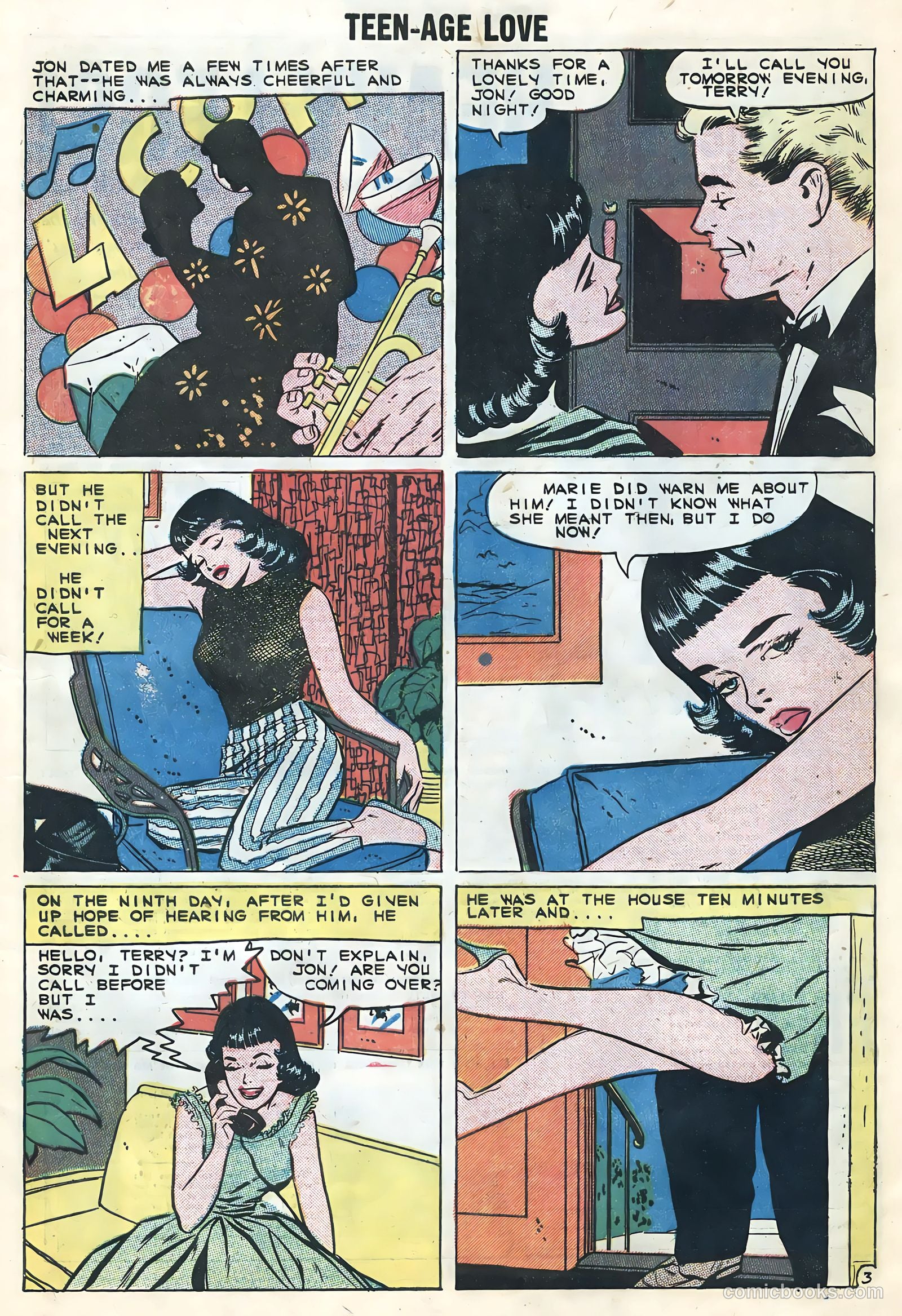 Teen-Age Love #8 — page 5 of 35