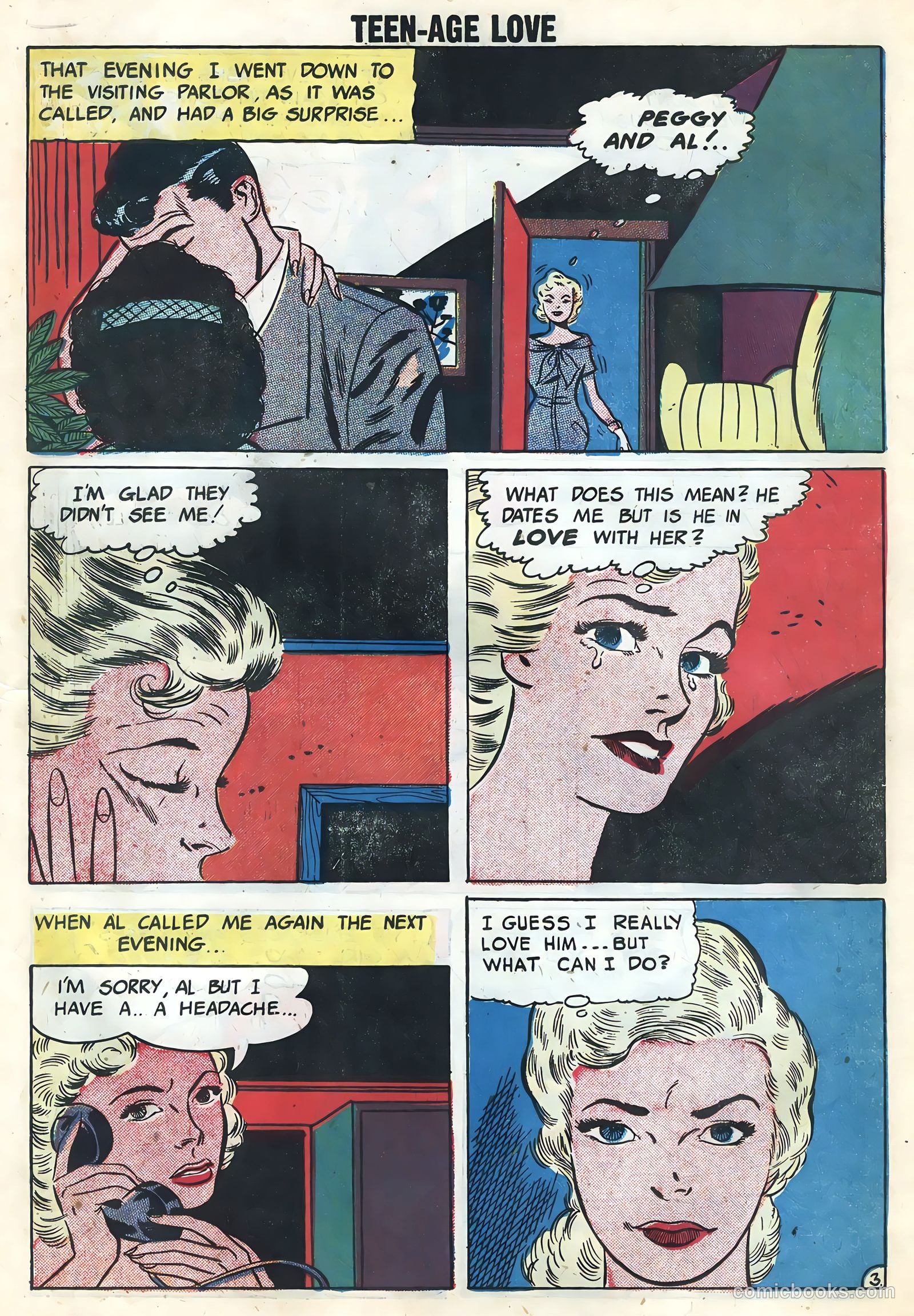 Teen-Age Love #8 — page 19 of 35