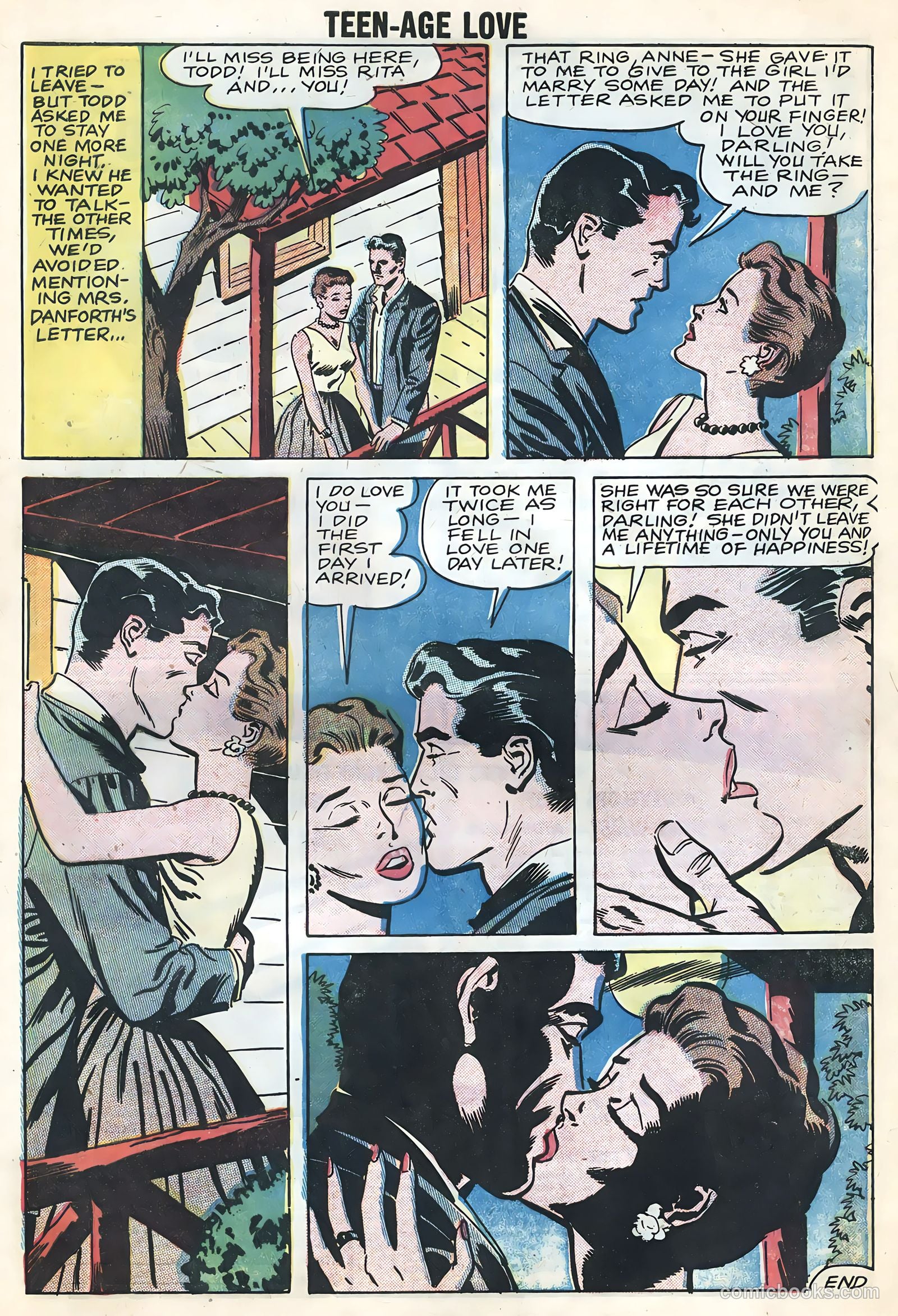 Teen-Age Love #8 — page 32 of 35