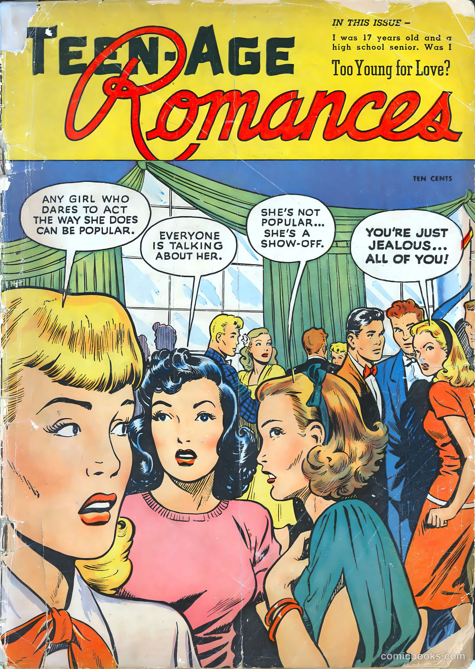 Teen-Age Romances #1 — page 1 of 37