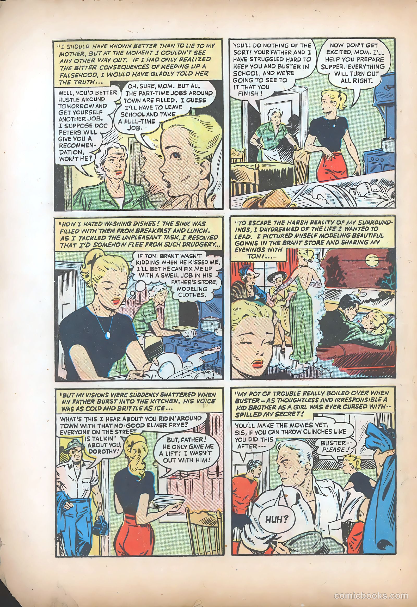 Teen-Age Romances #1 — page 7 of 37