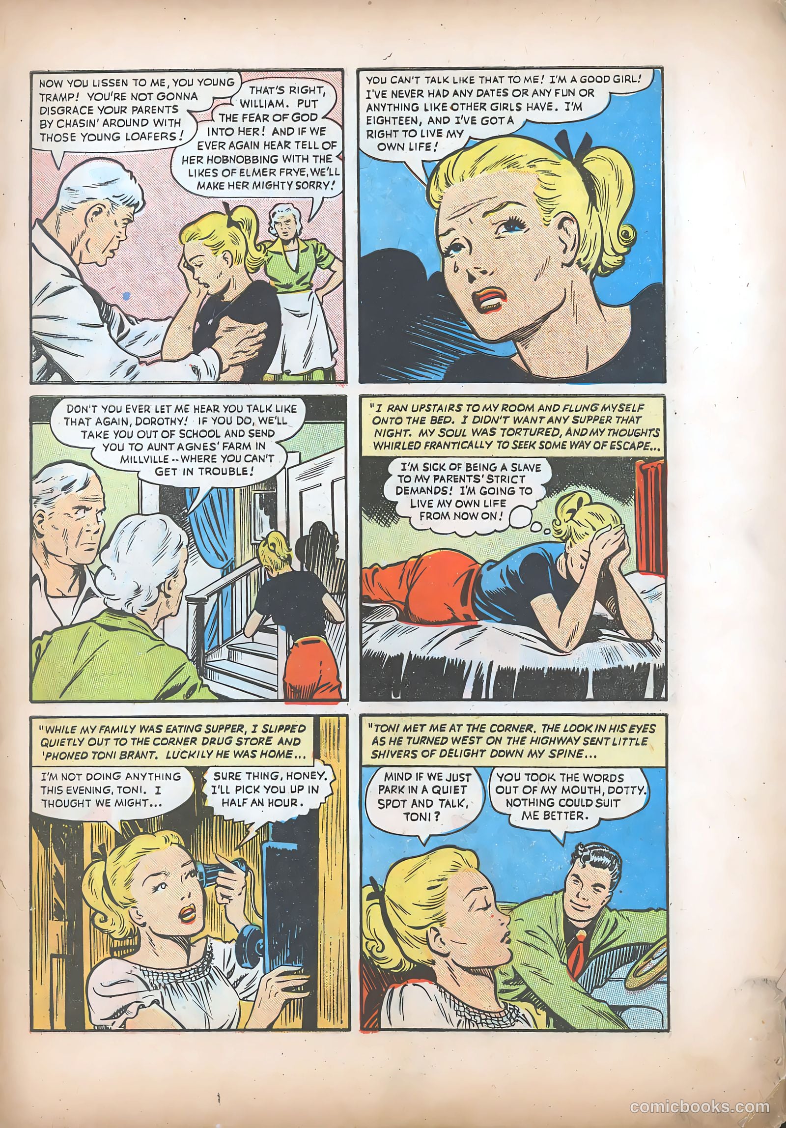 Teen-Age Romances #1 — page 8 of 37