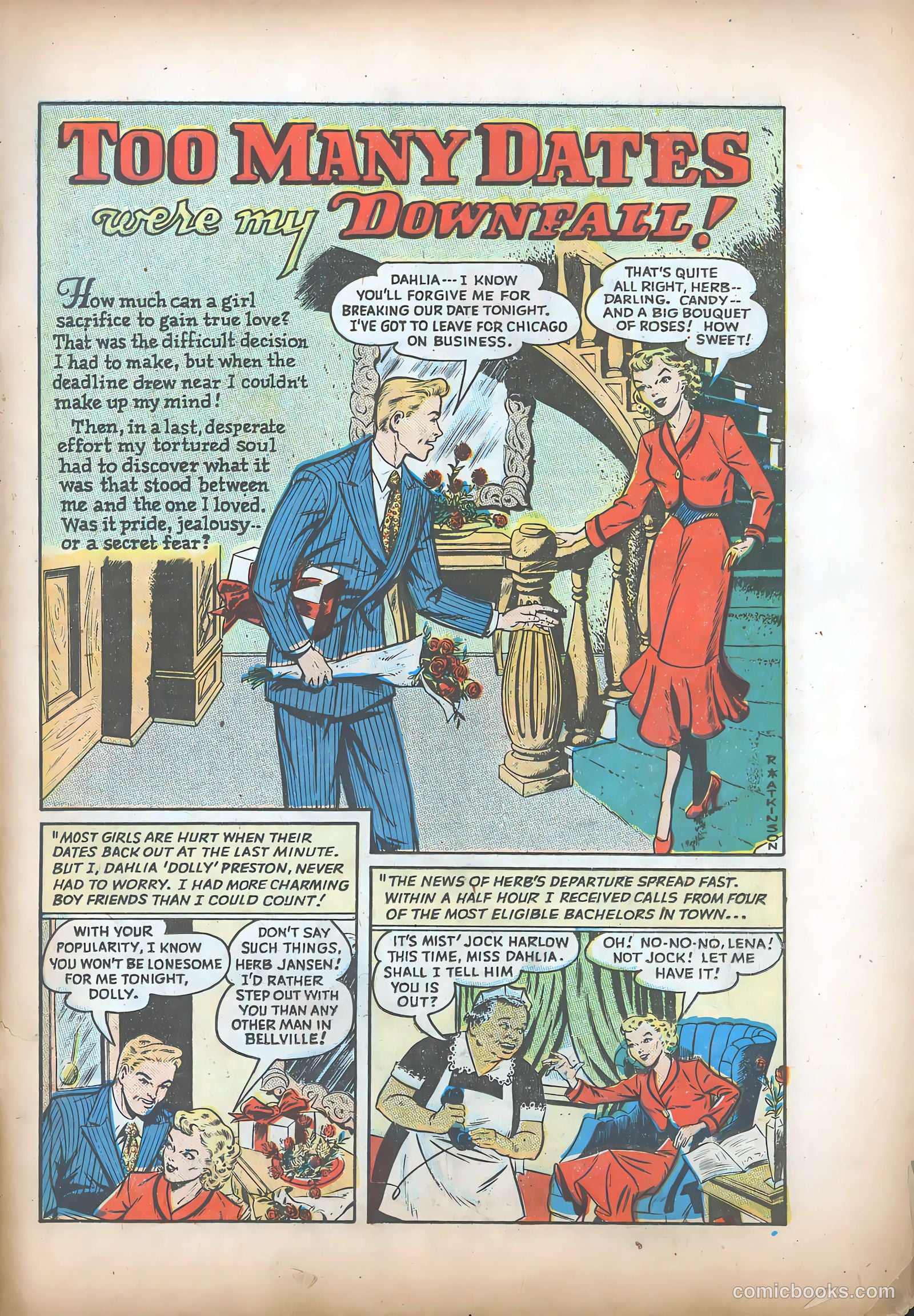 Teen-Age Romances #1 — page 12 of 37