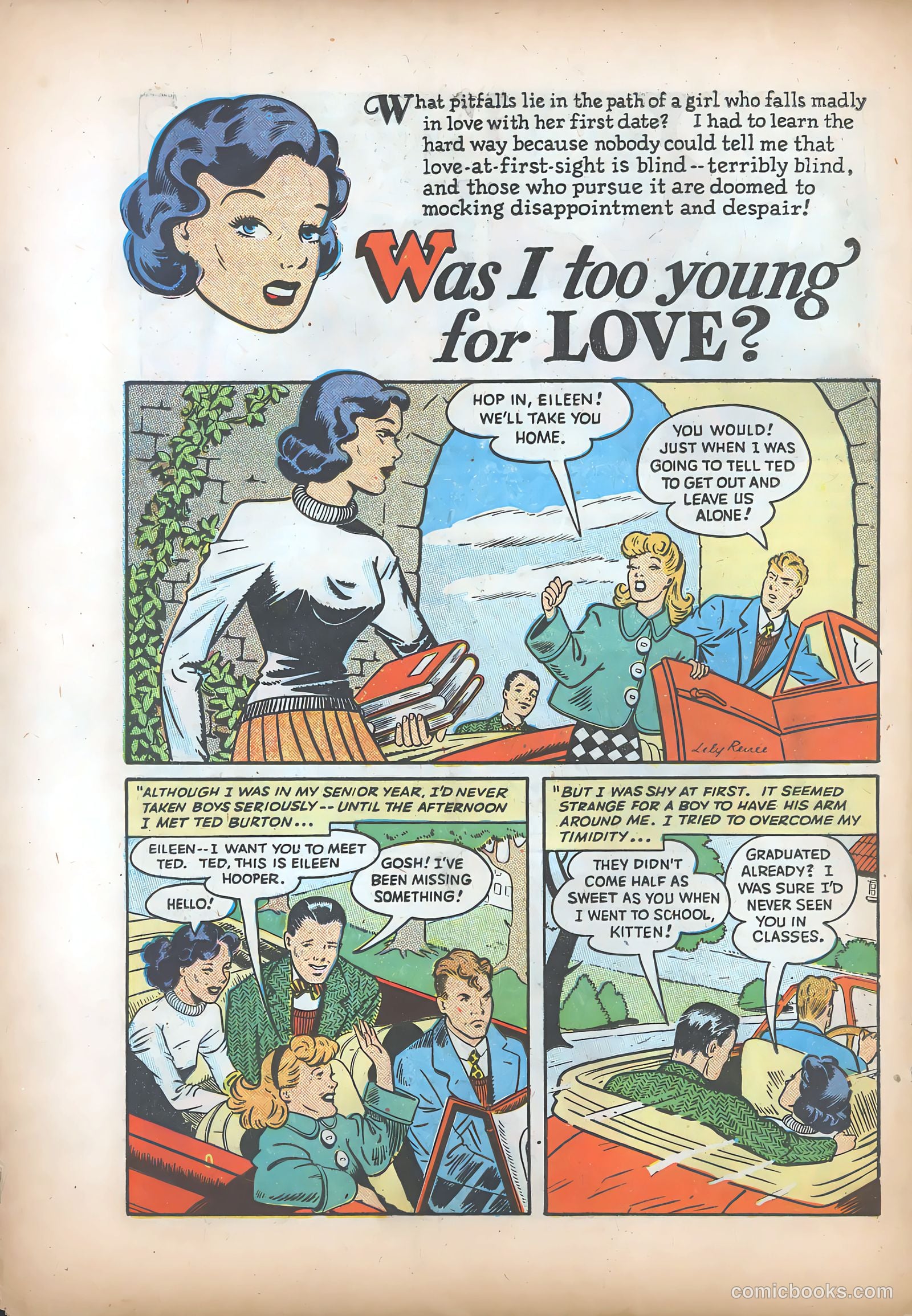 Teen-Age Romances #1 — page 19 of 37