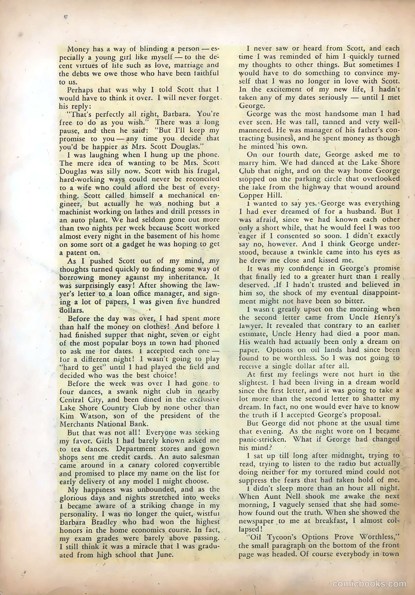 Teen-Age Romances #1 — page 27 of 37