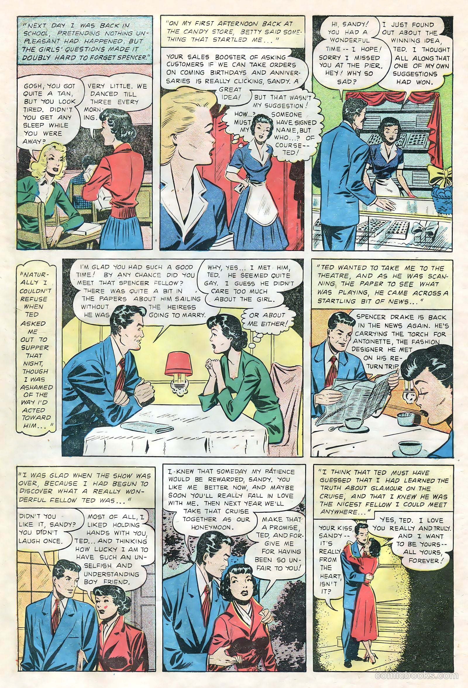Teen-Age Romances #10 — page 8 of 36
