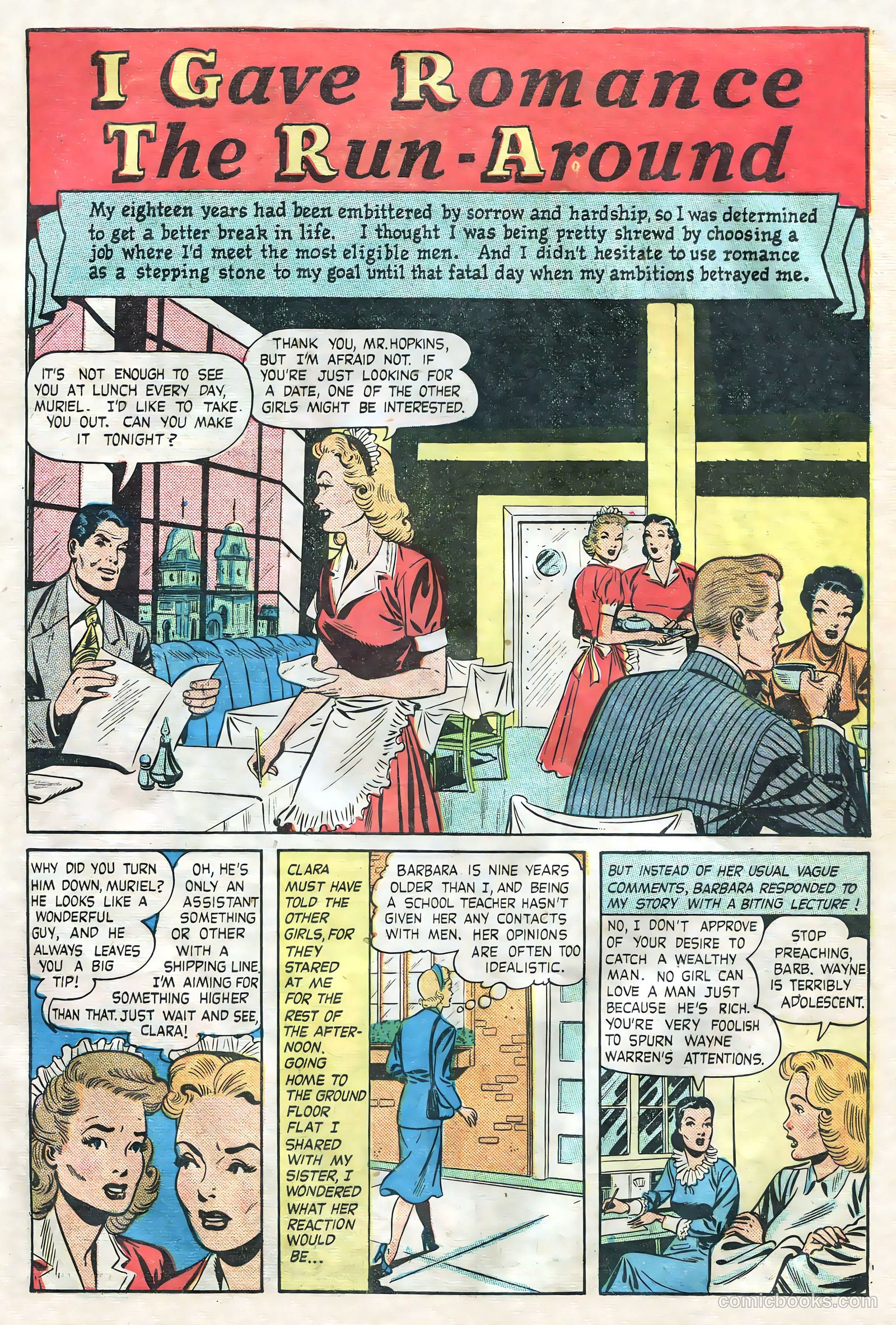 Teen-Age Romances #10 — page 9 of 36