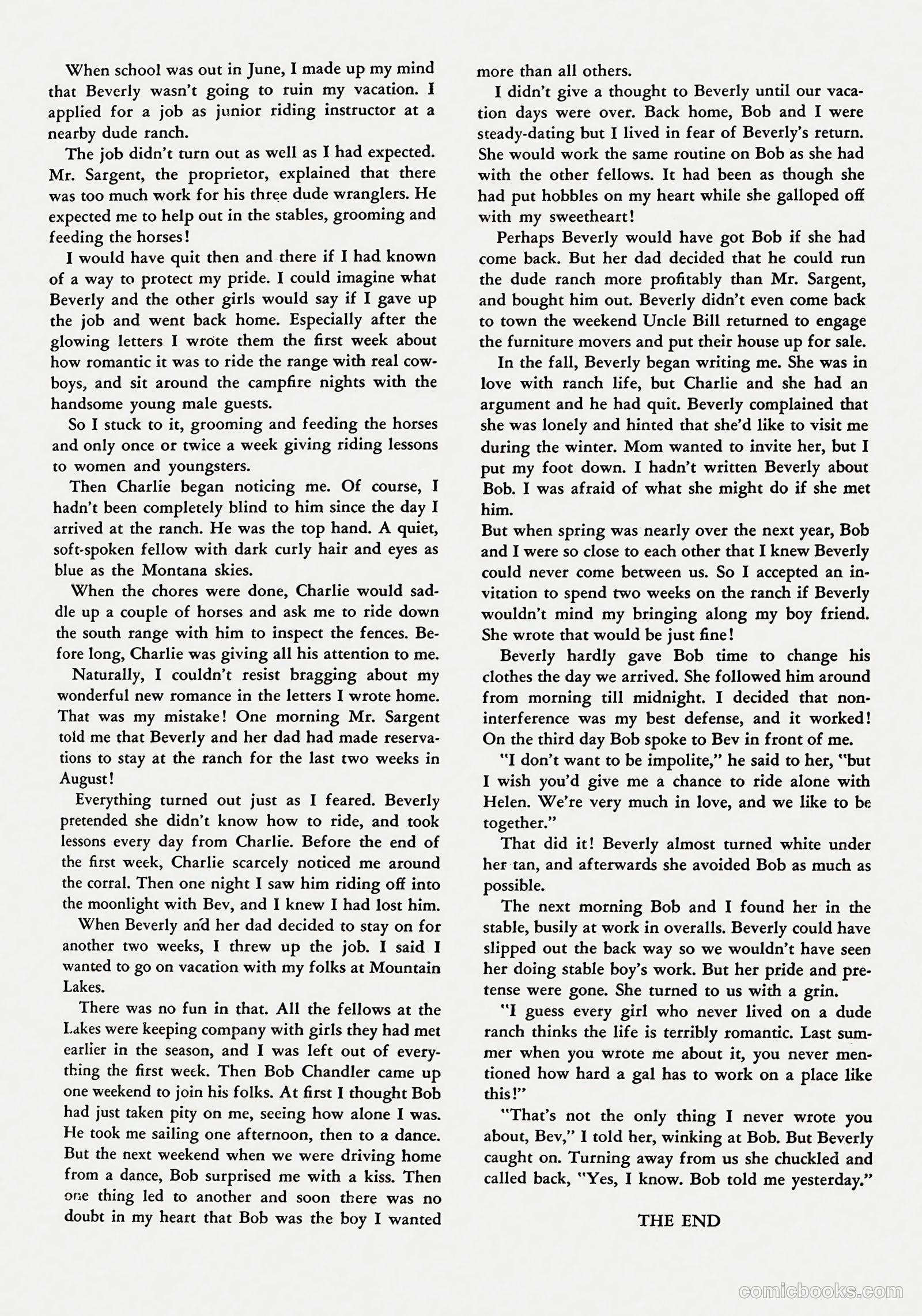Teen-Age Romances #10 — page 35 of 36