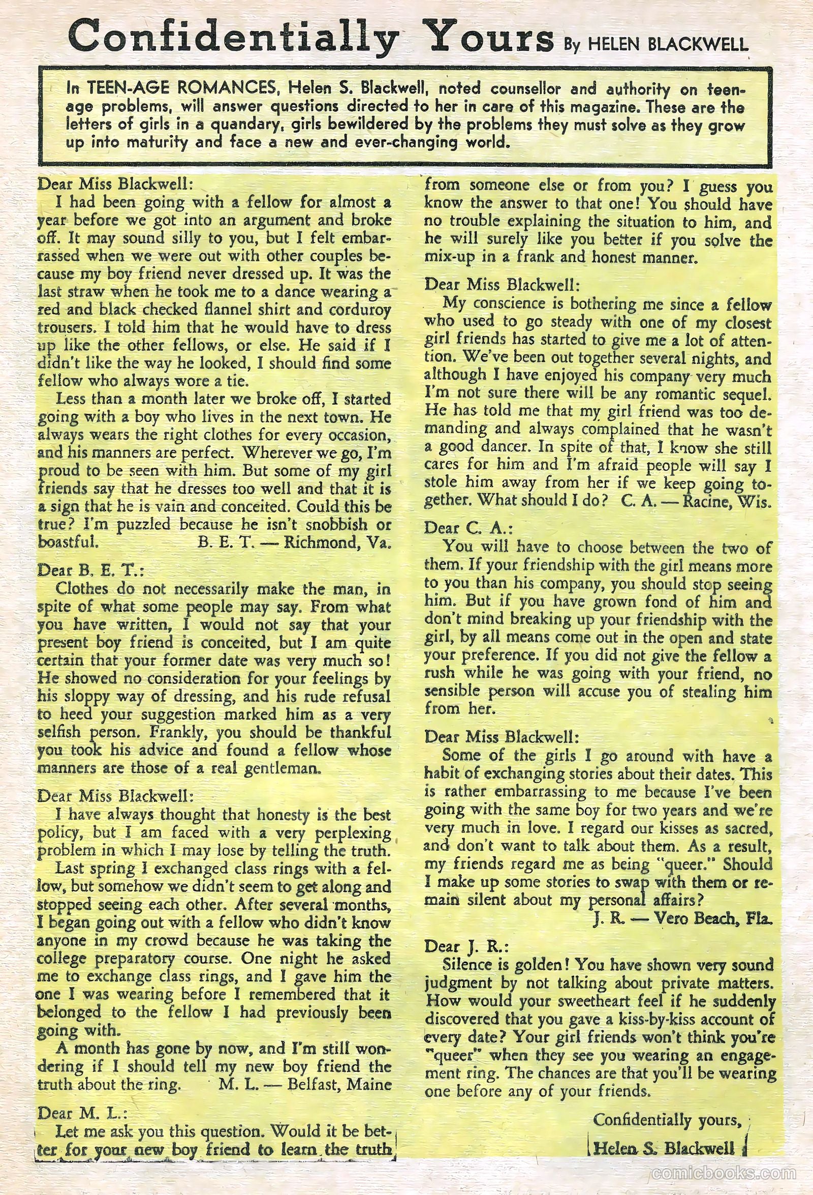 Teen-Age Romances #12 — page 12 of 36