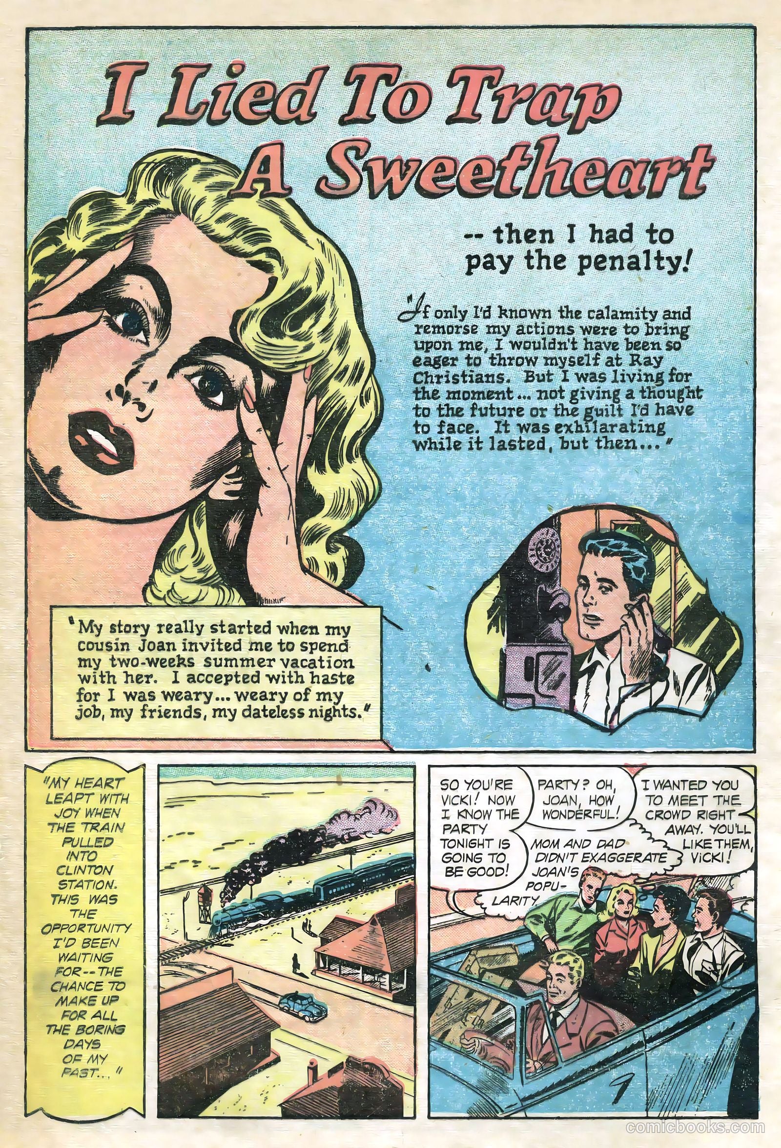 Teen-Age Romances #12 — page 20 of 36