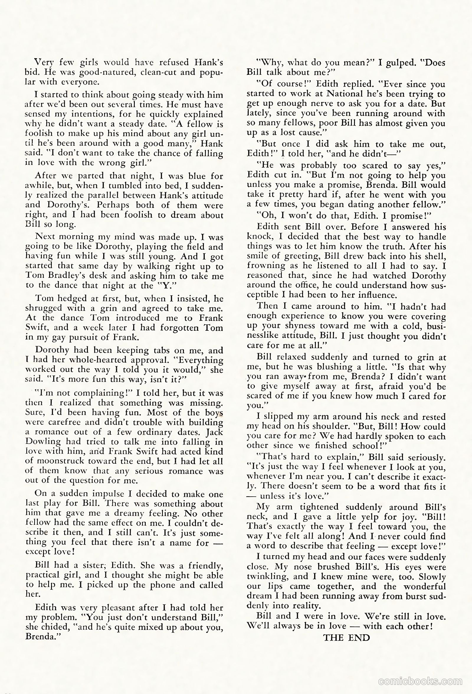 Teen-Age Romances #12 — page 35 of 36