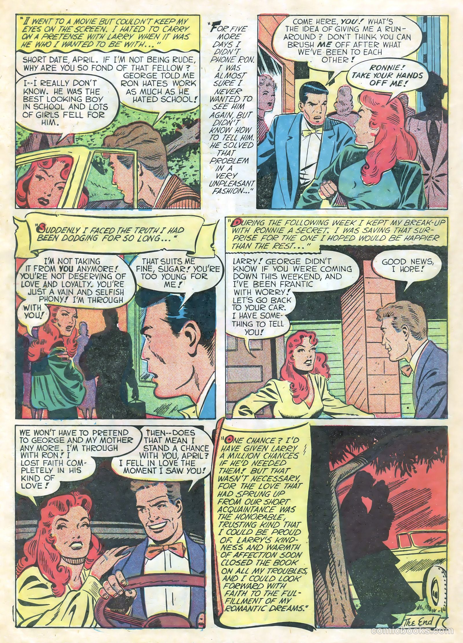 Teen-Age Romances #16 — page 34 of 36