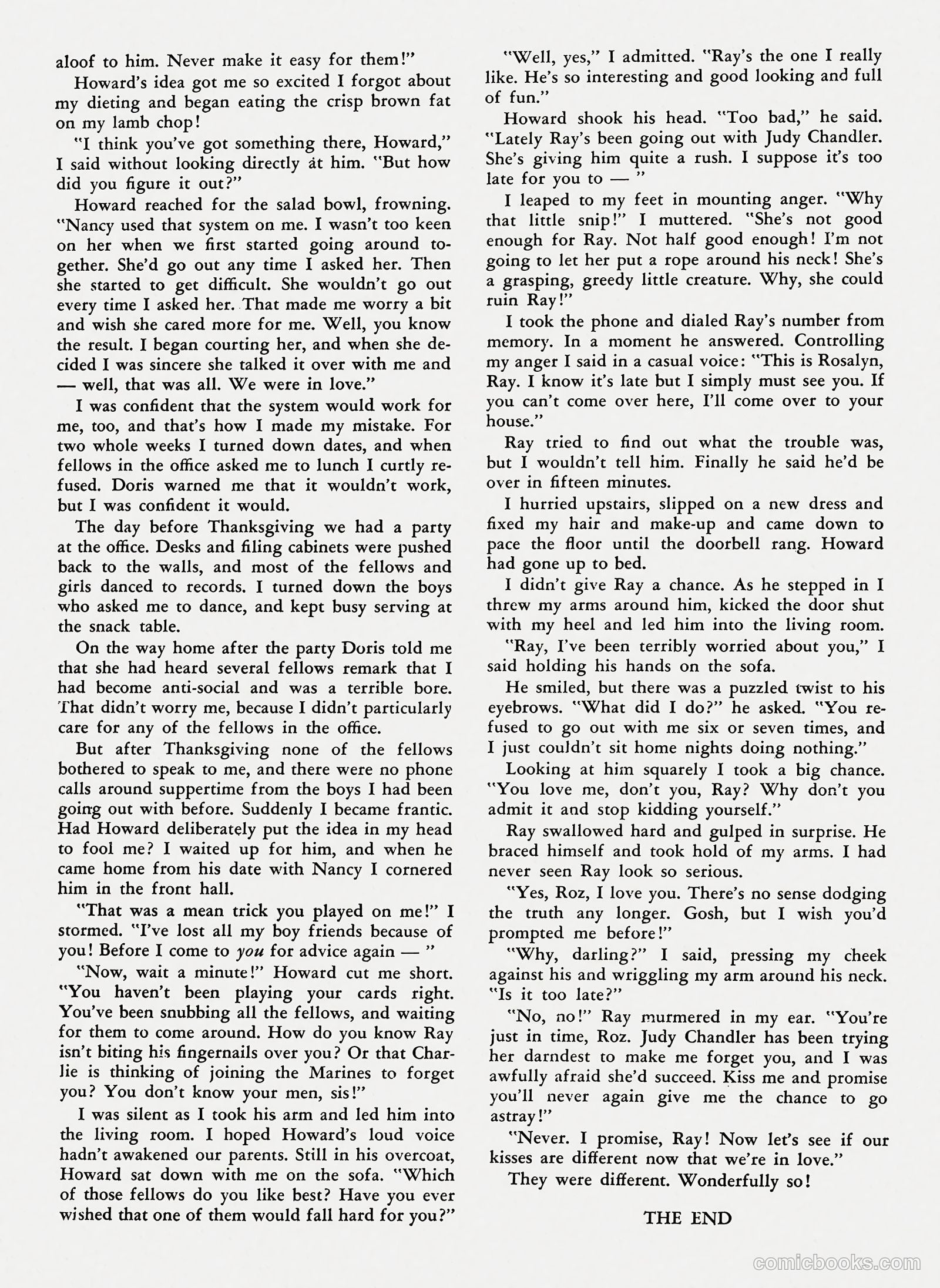 Teen-Age Romances #16 — page 35 of 36