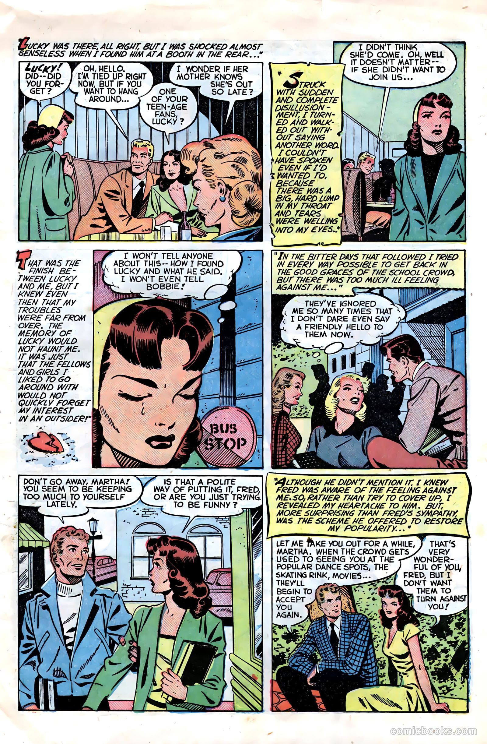 Teen-Age Romances #17 — page 23 of 36